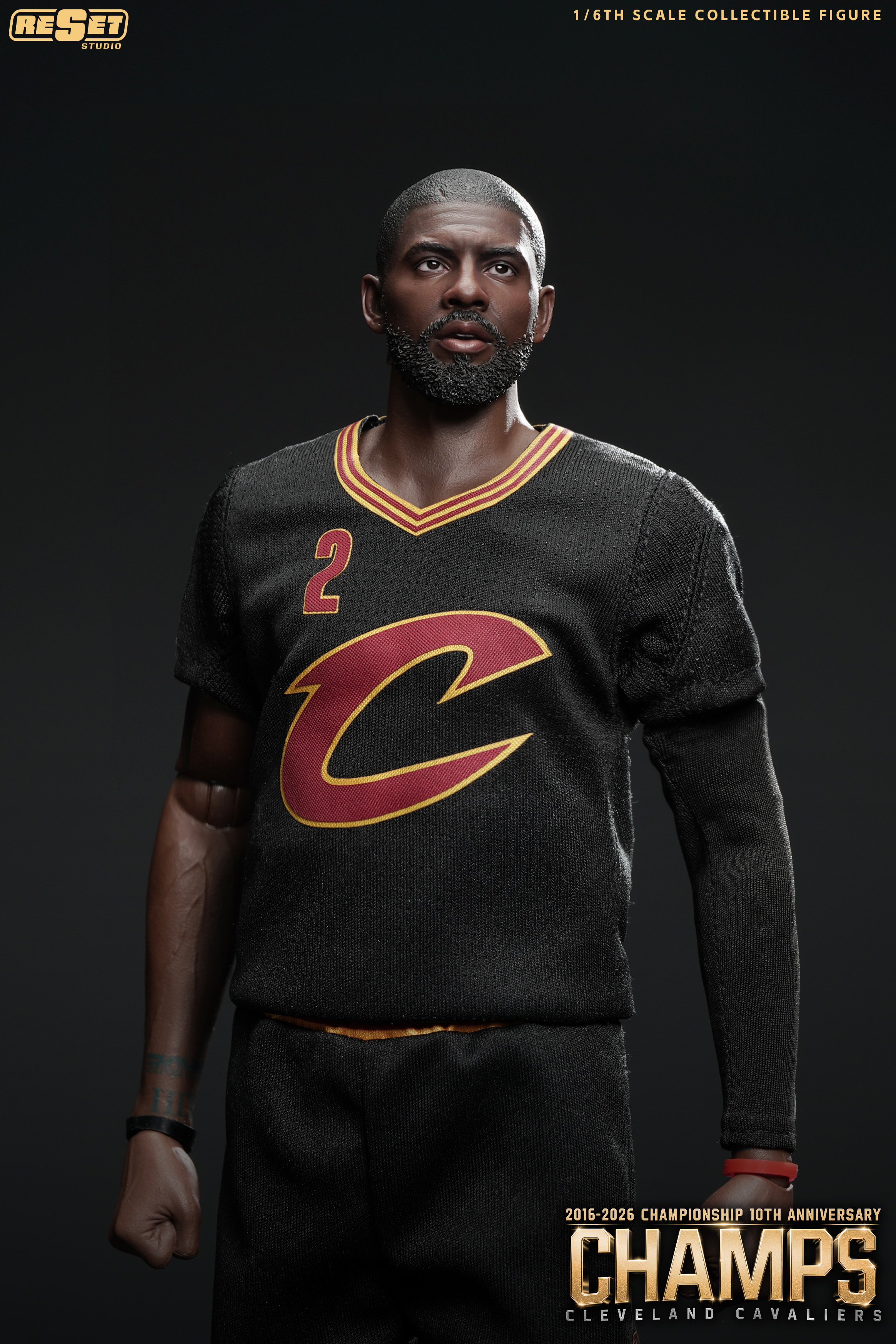 【預購】NBA 十周年紀念版 1/6收藏級可動人偶套裝 RS騎士奪冠歐文 X Reset-Studio14