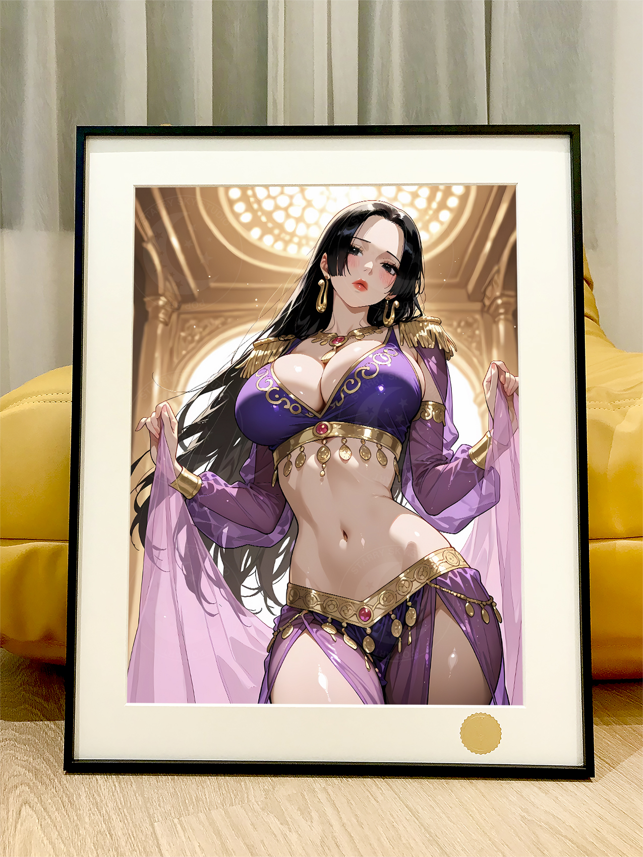 【預購】海賊王《吉普賽女帝》動漫裝飾畫 X 星空工作室3