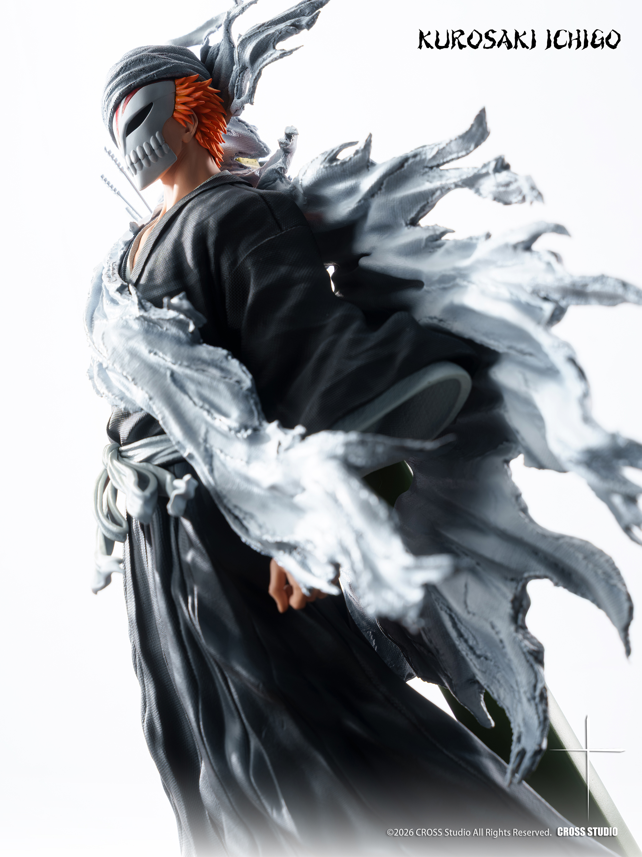 【售罄展示追加請私訊客服@toystationtw】死神 初見端倪的虛化-面具黑崎一護 X Cross十字3