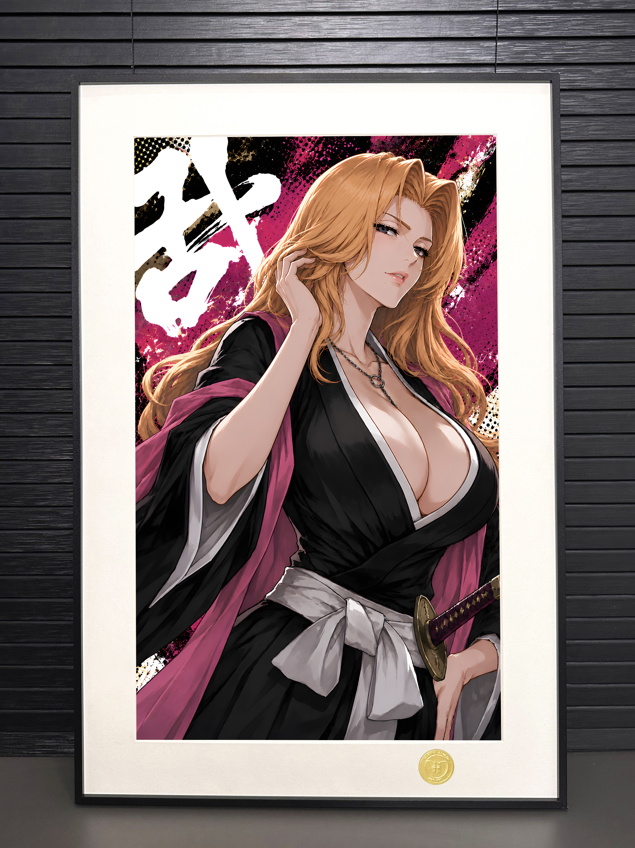 【預購】死神《松本亂菊》動漫裝飾畫 X H2工作室3
