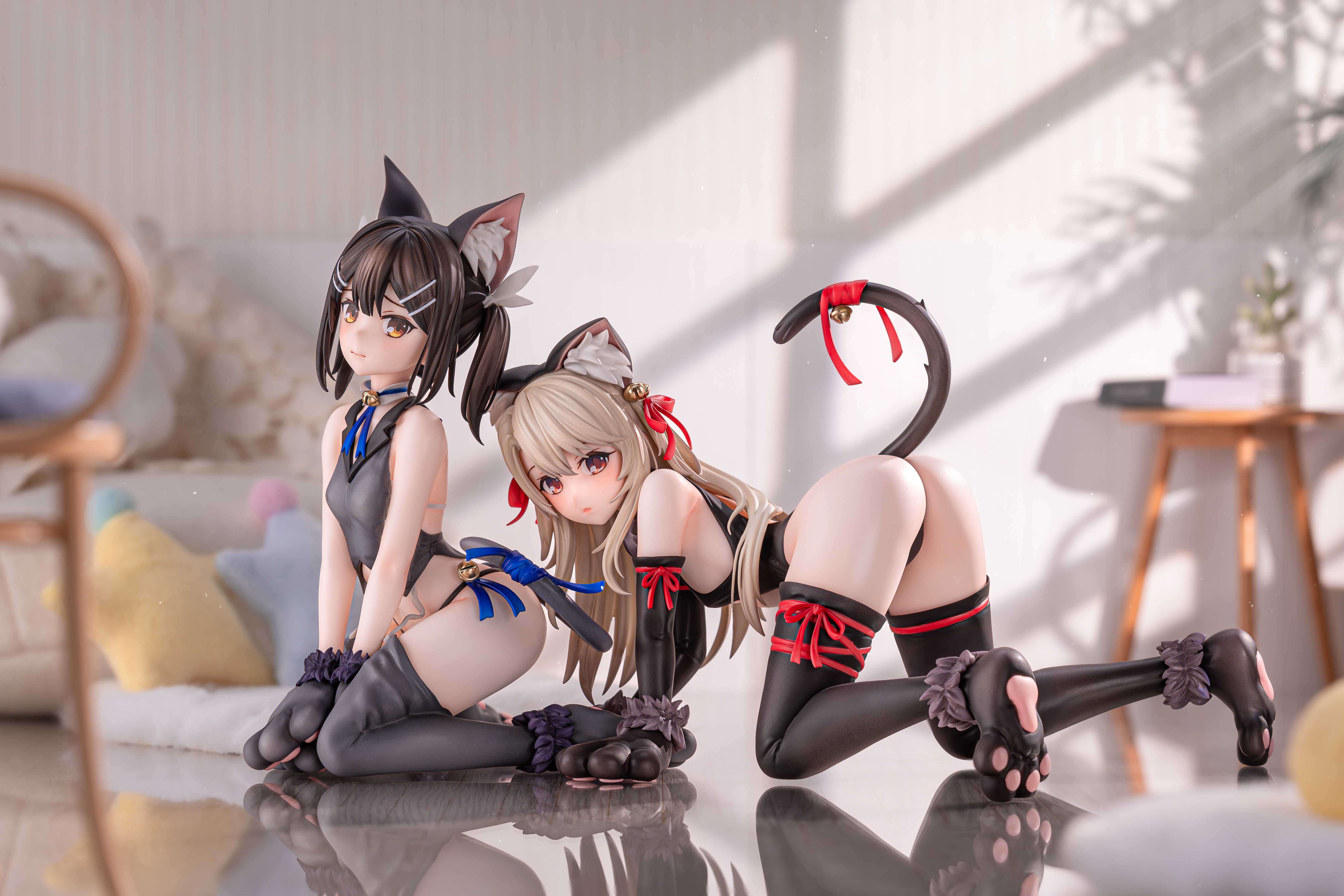【預購】Fate/kaleid liner 魔法少女 塗裝完成品 喵喵喵-伊莉雅&美遊 X LLK工作室2