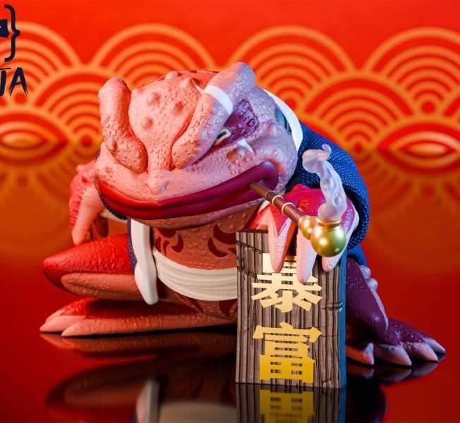 【補款】火影忍者 橫刀立蛙 劫財文太 X NINJA Studio忍者工作室1