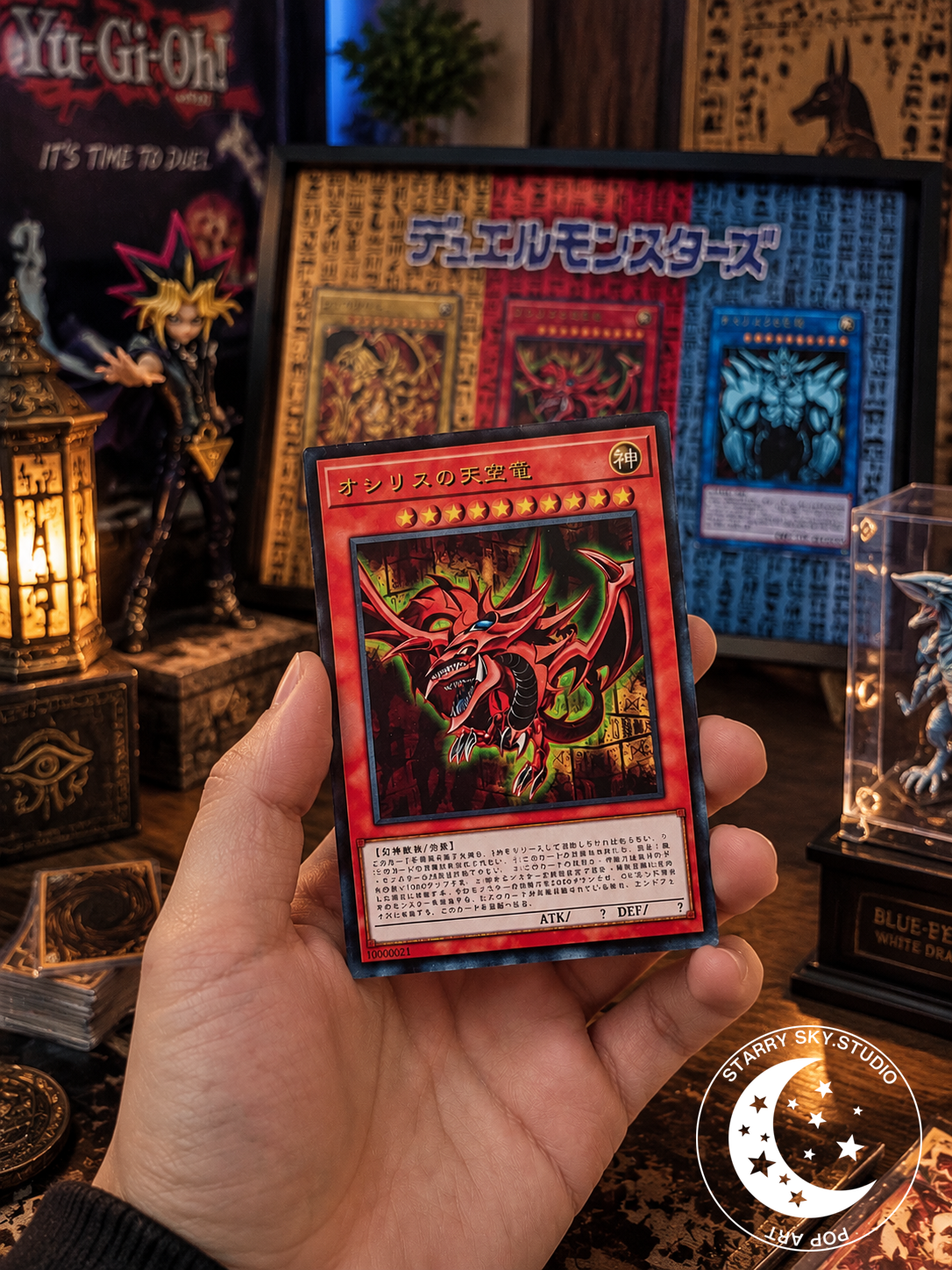 【預購】遊戲王《三幻神冰箱貼創意畫》X 星空工作室4
