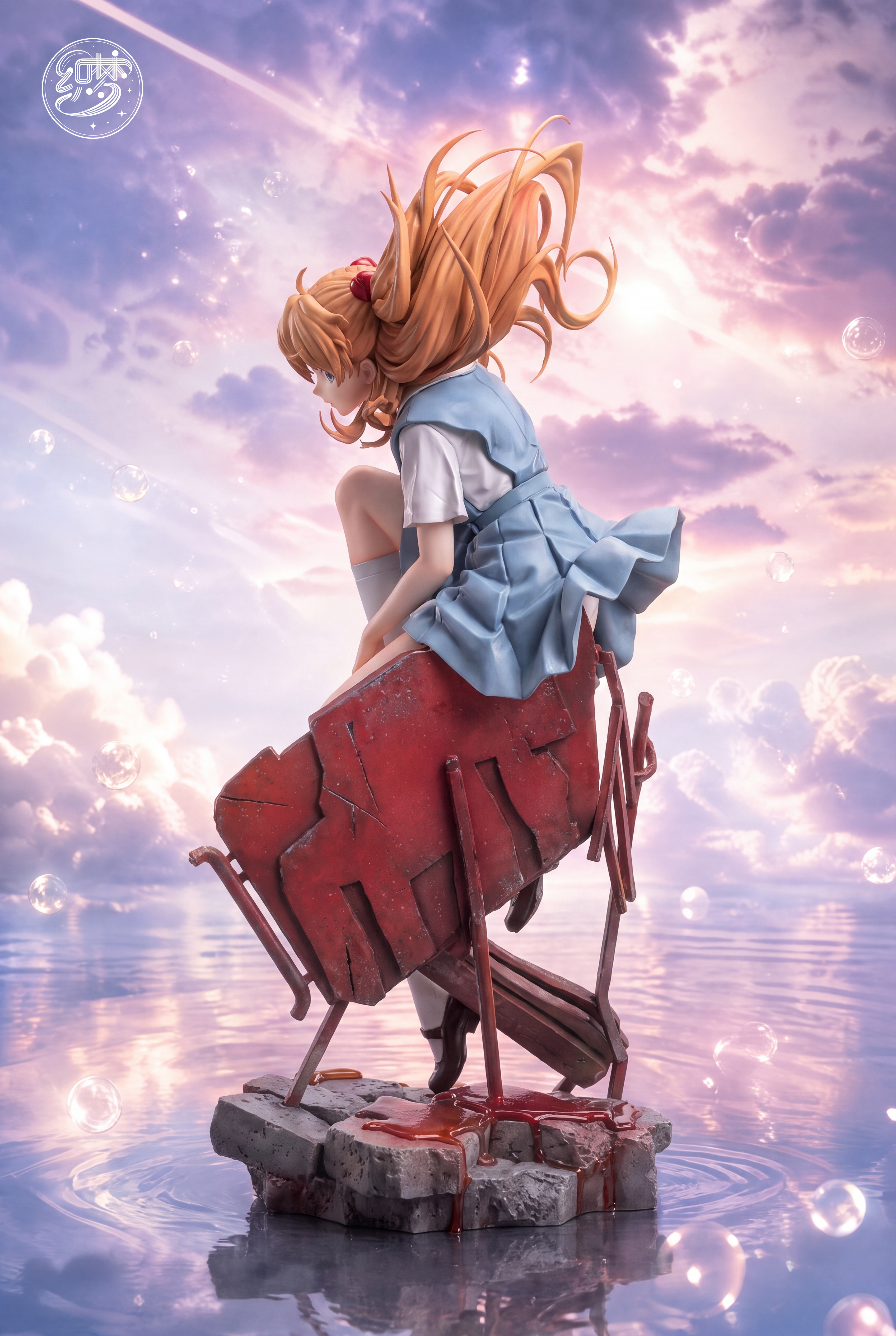【預購】Eva新世紀福音戰士 校服系列明日香1.0 X 織夢工作室7