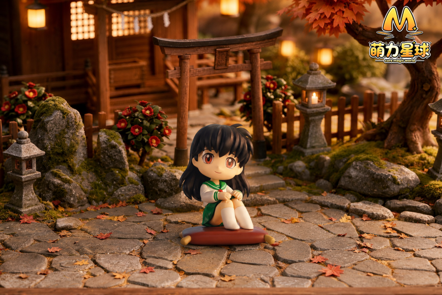 【售罄展示追加請私訊客服@toystationtw】犬夜叉 半妖小聚第三彈 戈薇·小憩片刻 X 萌力星球2