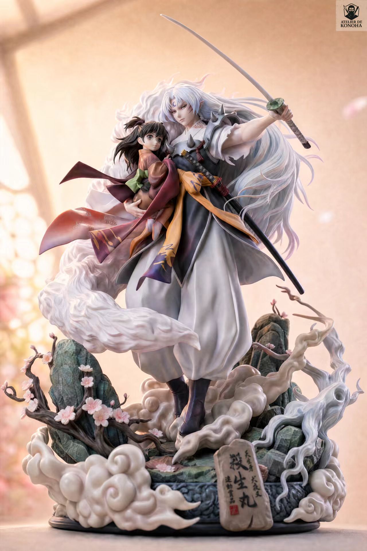 【預購】犬夜叉 輕雕系列·殺生丸&鈴 X ATELIER DE KONOHA5