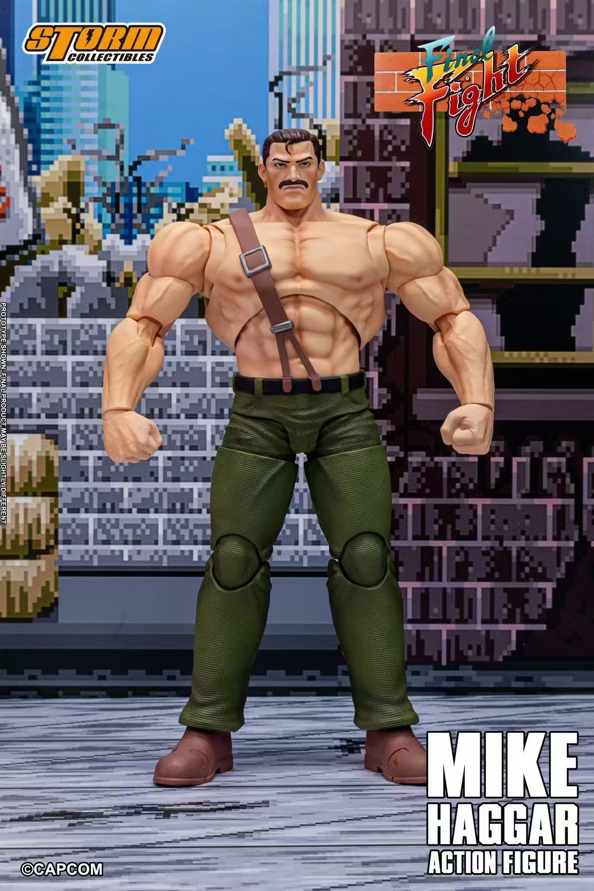 【預購】快打旋風 可動人偶CAFF01 邁克·哈格 X Storm Collectibles3