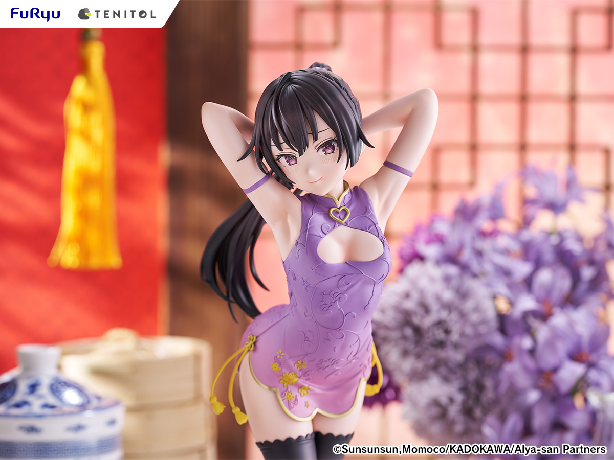 【預購】不時用俄語小聲說真心話的鄰桌艾莉同學 旗袍ver. 周防有希 X TENITOL TALL6
