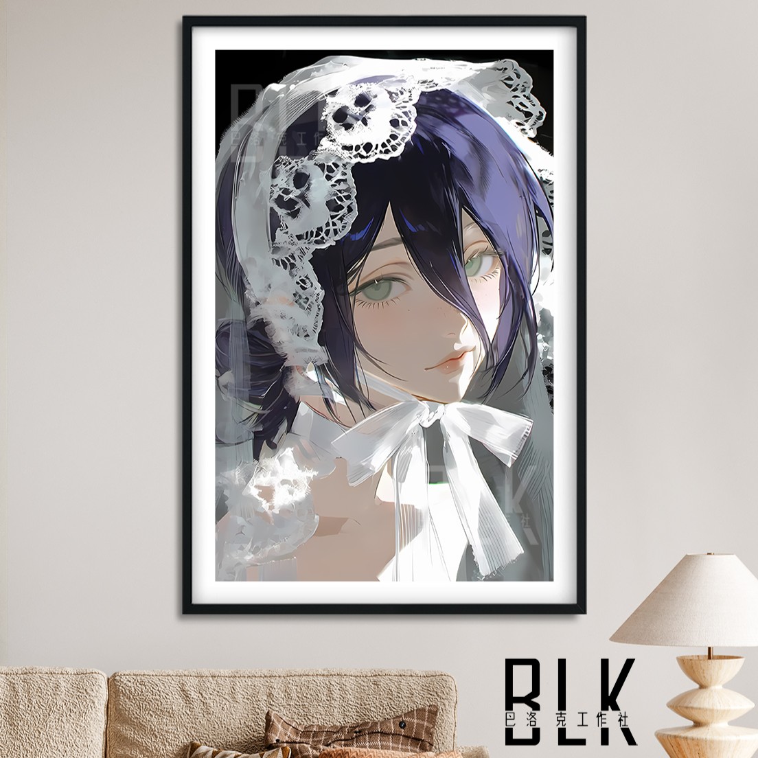 【預購】鏈鋸人《花嫁蕾塞》裝飾畫&冰箱貼 X 巴洛克工作室1