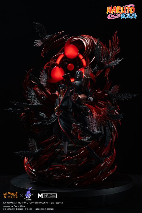 【補款】《火影忍者疾風傳》曉組織 宇智波鼬 雕像 X 雲頂摘星工作室&皮樂中國 正版授權11