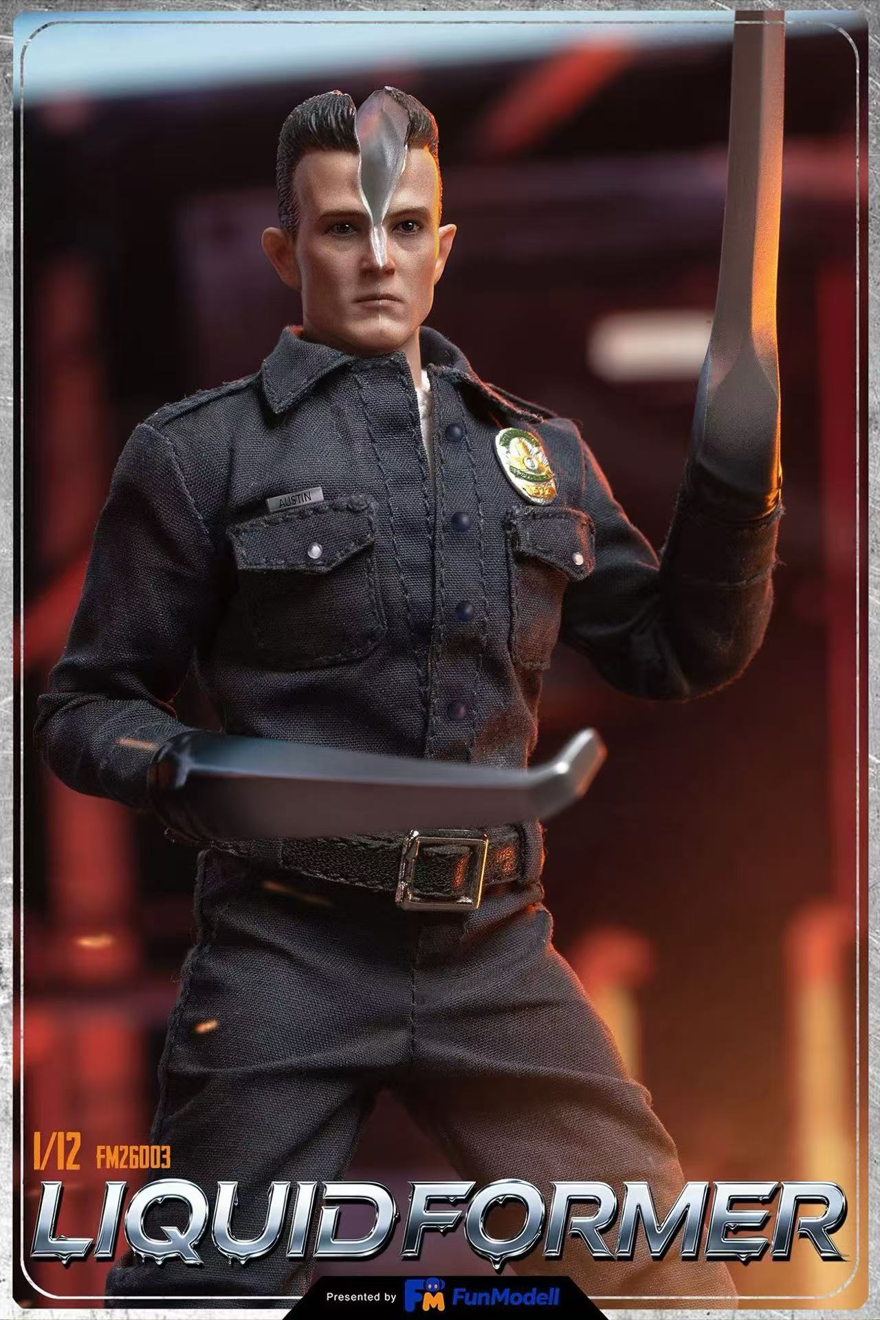 【售罄展示追加請私訊客服@toystationtw】液態異變者 FM26003 可動人偶 X FunModell7