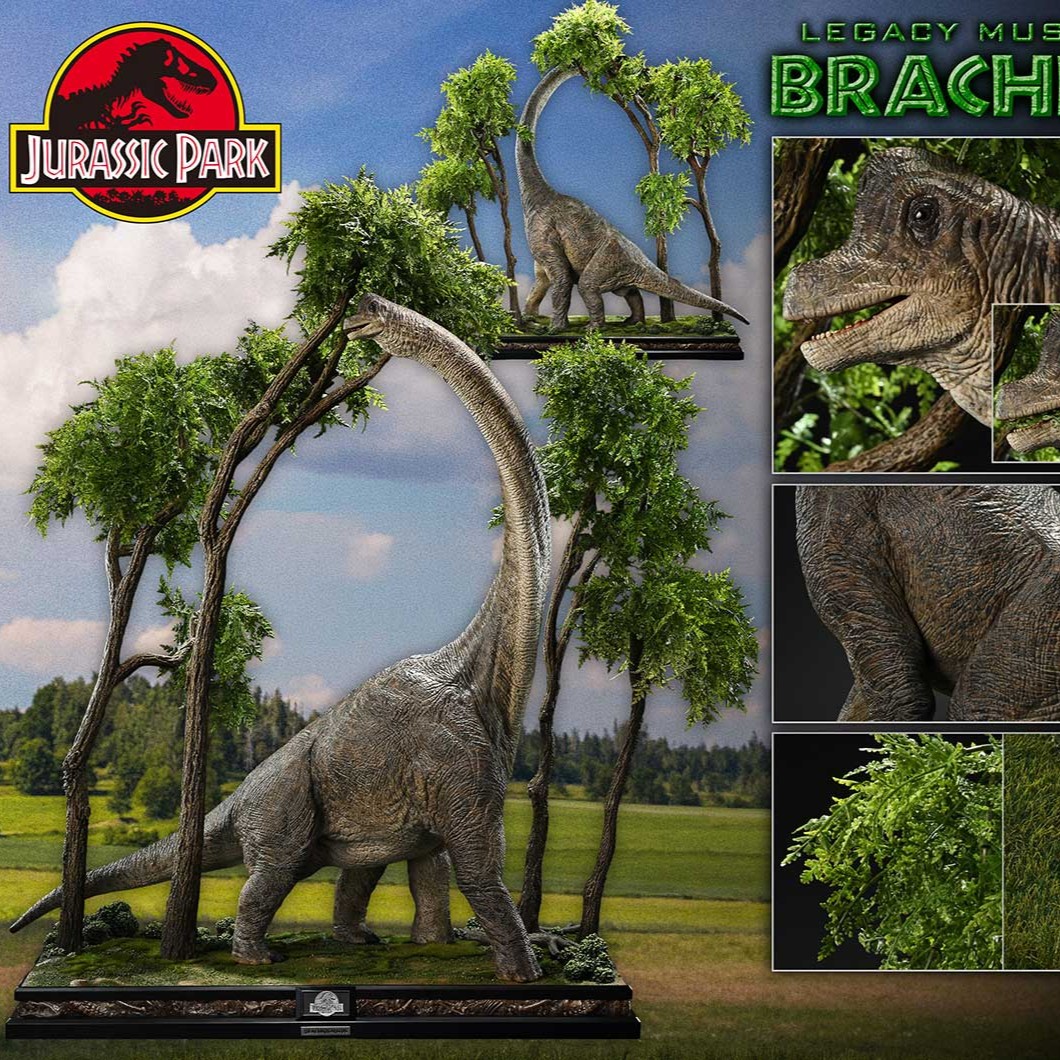 【預購】侏羅紀公園 電影 腕龍 X Prime 1 Statue1