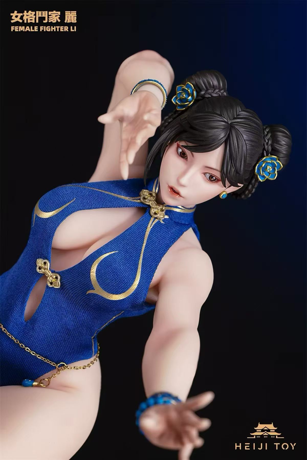 【售罄展示追加請私訊客服@toystationtw】女格鬥家 麗 HJ001 X HeiJi Toys9