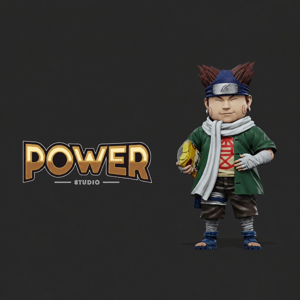 【預購】火影忍者 童年12小強系列—丁次 X Power-Studio1