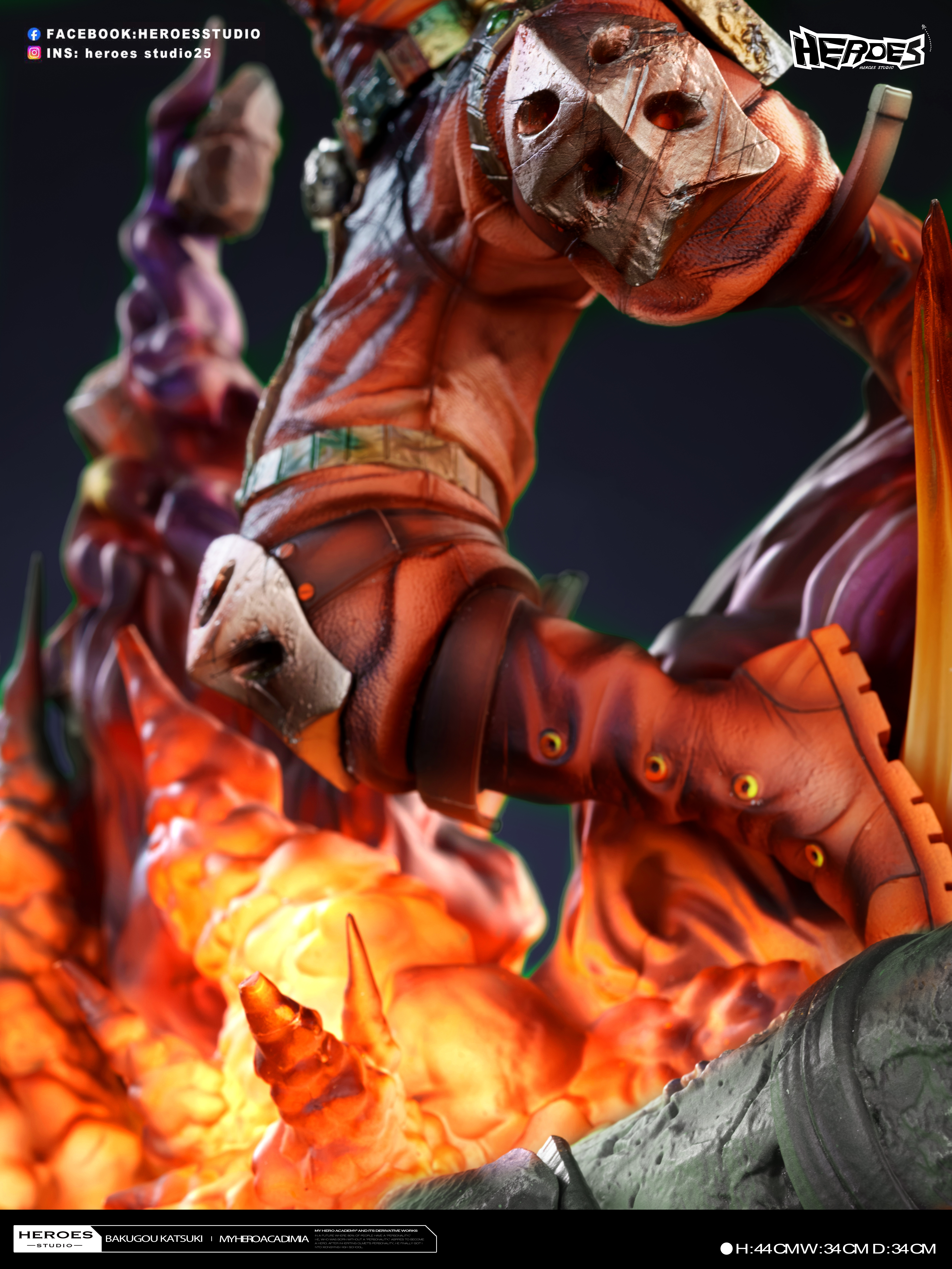 【預購】我的英雄學院 bakugo爆豪勝己 X Heroes-Studio7