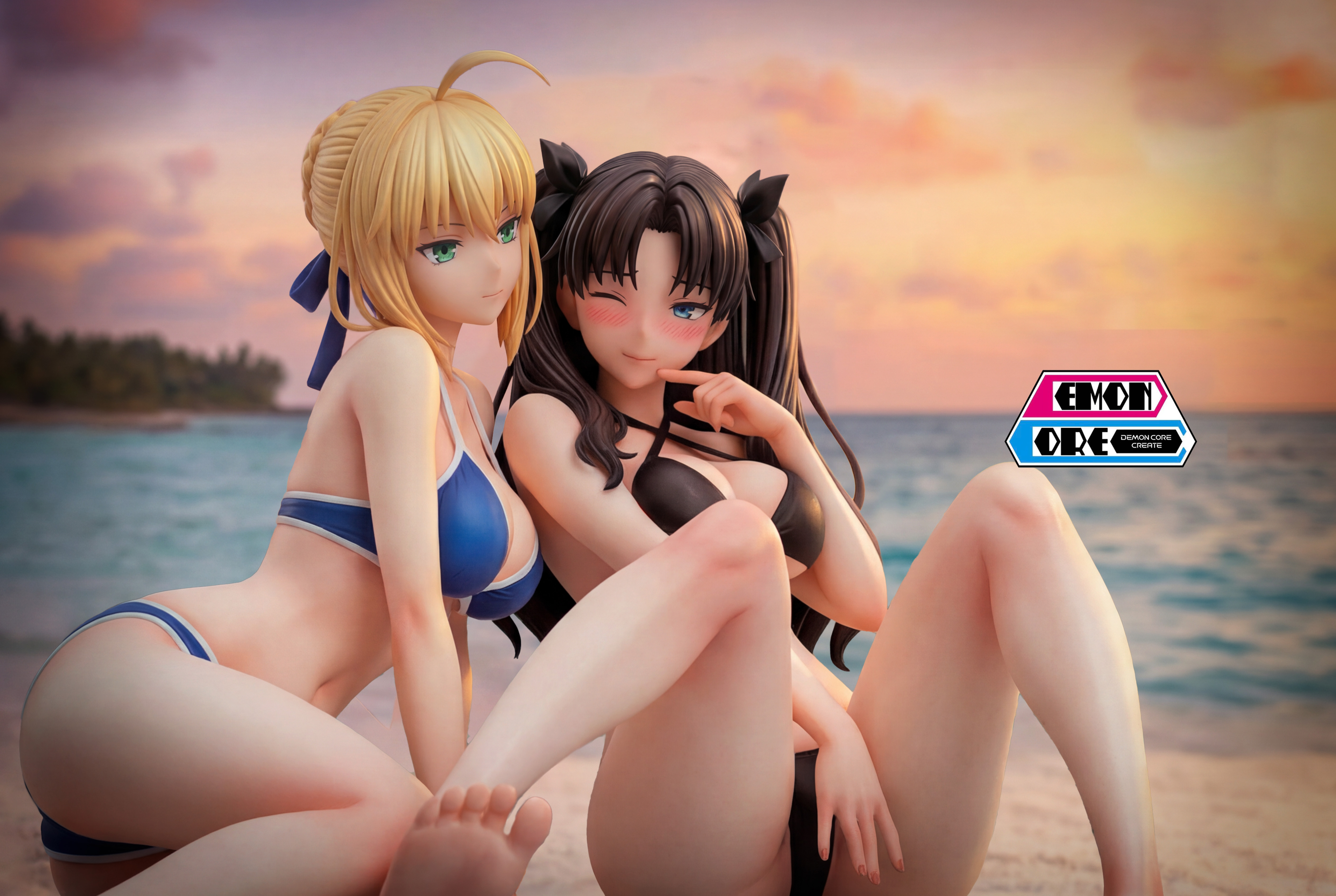 【預購】Fate 甄選雙人系列 Saber&遠坂凜 X Demon Core3