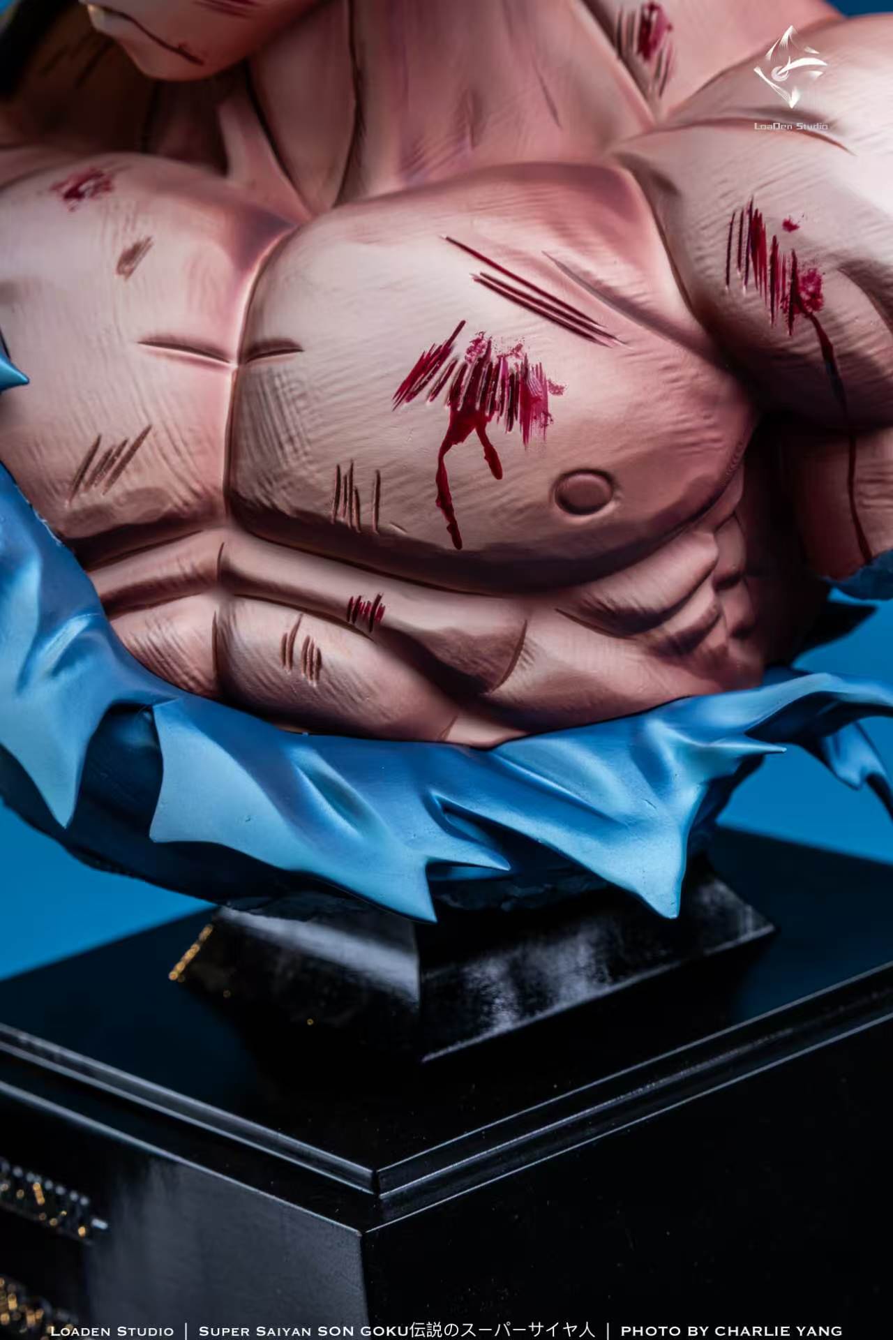 【售罄展示追加請私訊客服@toystationtw】七龍珠 胸像系列第一彈 雙版本 初超悟空 X LoaDen-Studio8