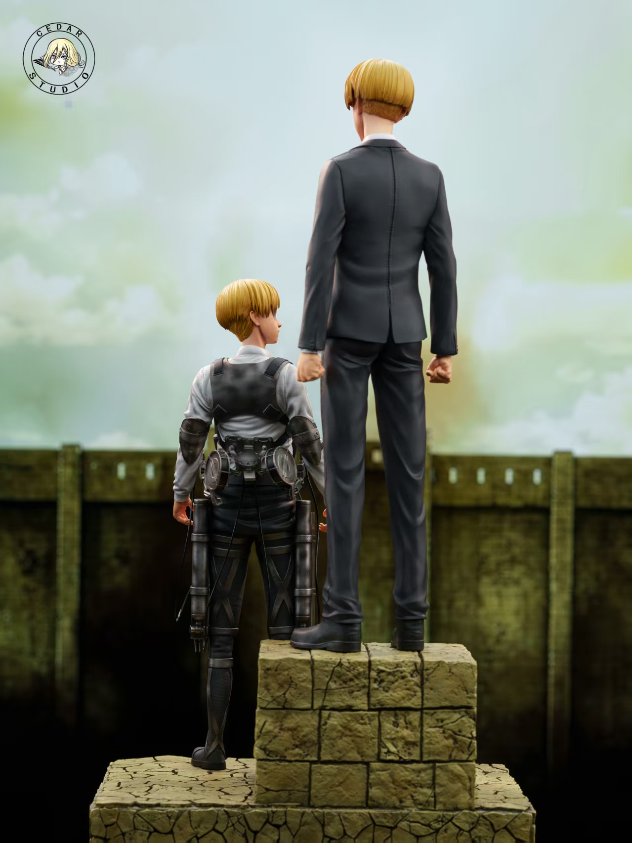 【售罄展示追加請私訊客服@toystationtw】進擊的巨人 私定系列02 崩壞伊雷娜名場面 X Cedar-Studio7