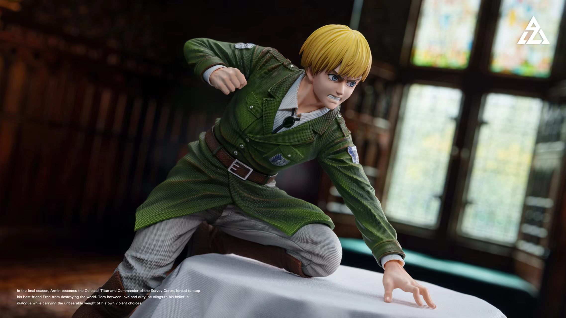 【售罄展示追加請私訊客服@toystationtw】進擊的巨人 暴惡·阿爾敏 X AZ艾助3