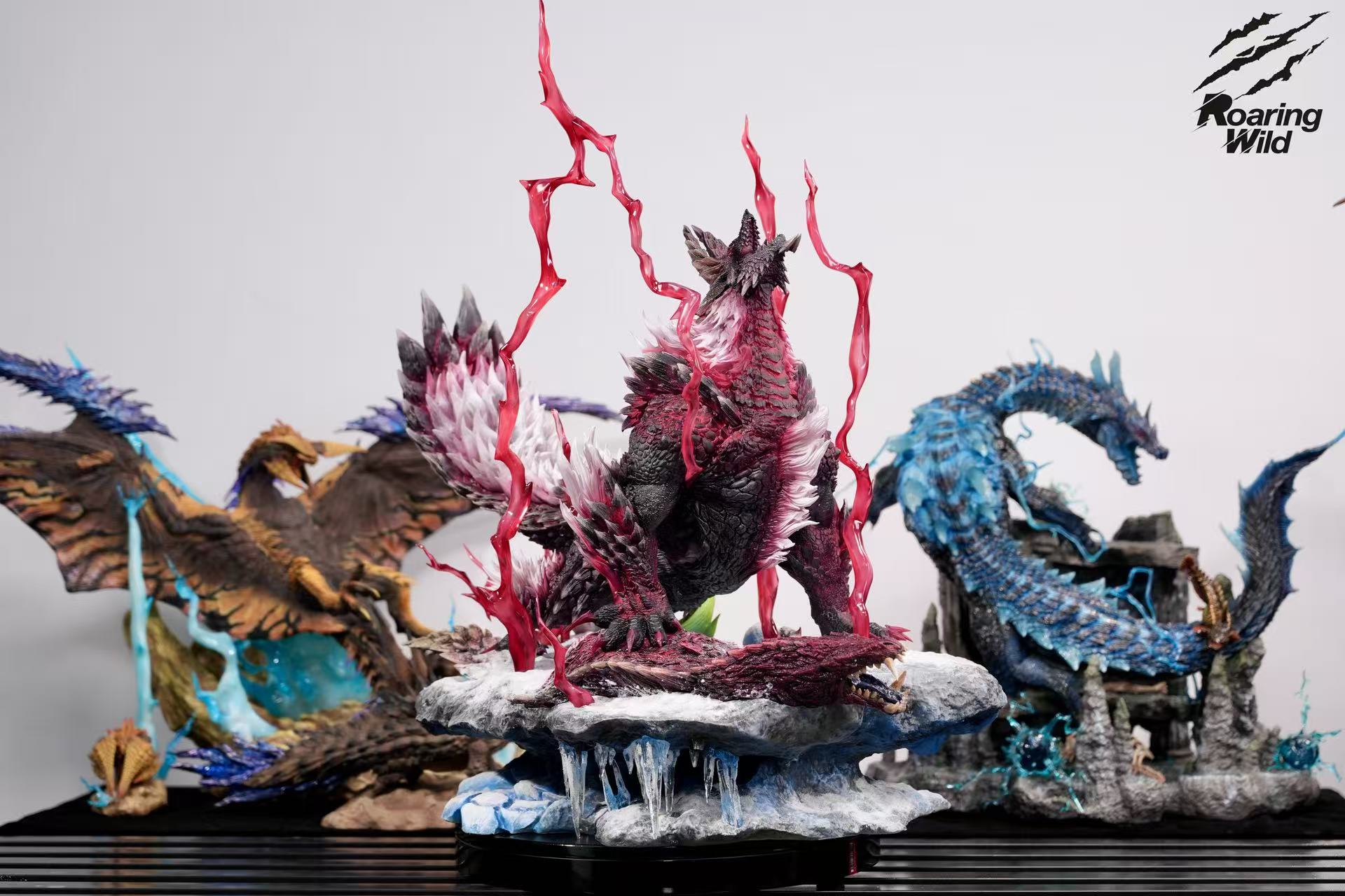 【預購】魔物獵人 雷狼龍系列 雷狼龍&獄狼龍&金雷公雷狼龍 X Roaring Wild17