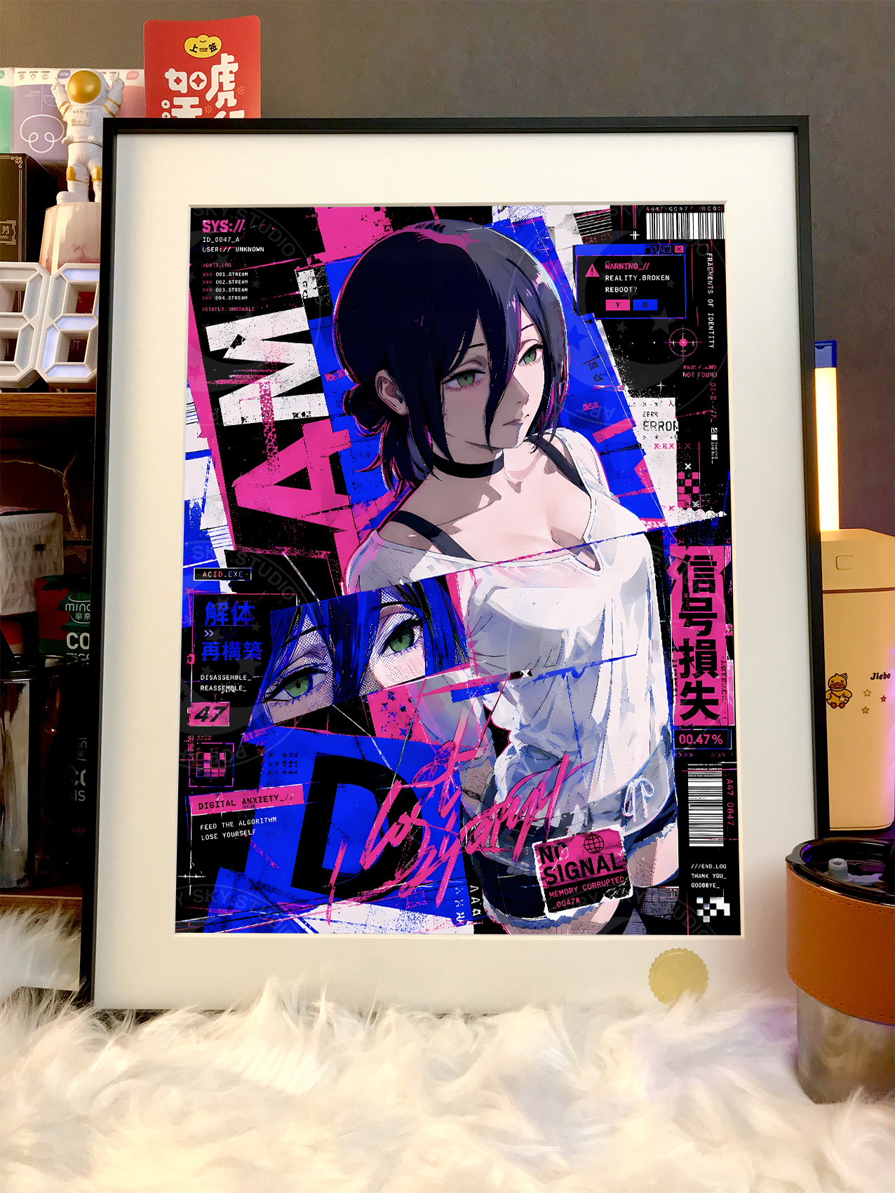 【預購】鏈鋸人《塗鴉蕾塞》動漫裝飾畫 X 星空工作室3