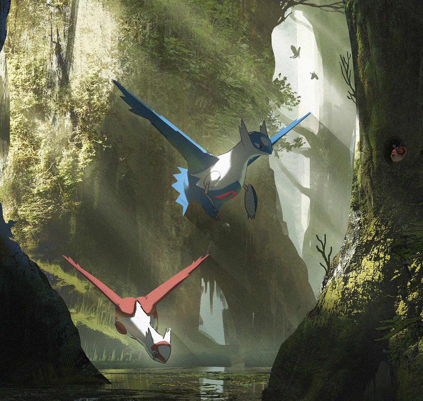 【預購】寶可夢《紅藍飛機》動漫裝飾畫 X H2工作室4