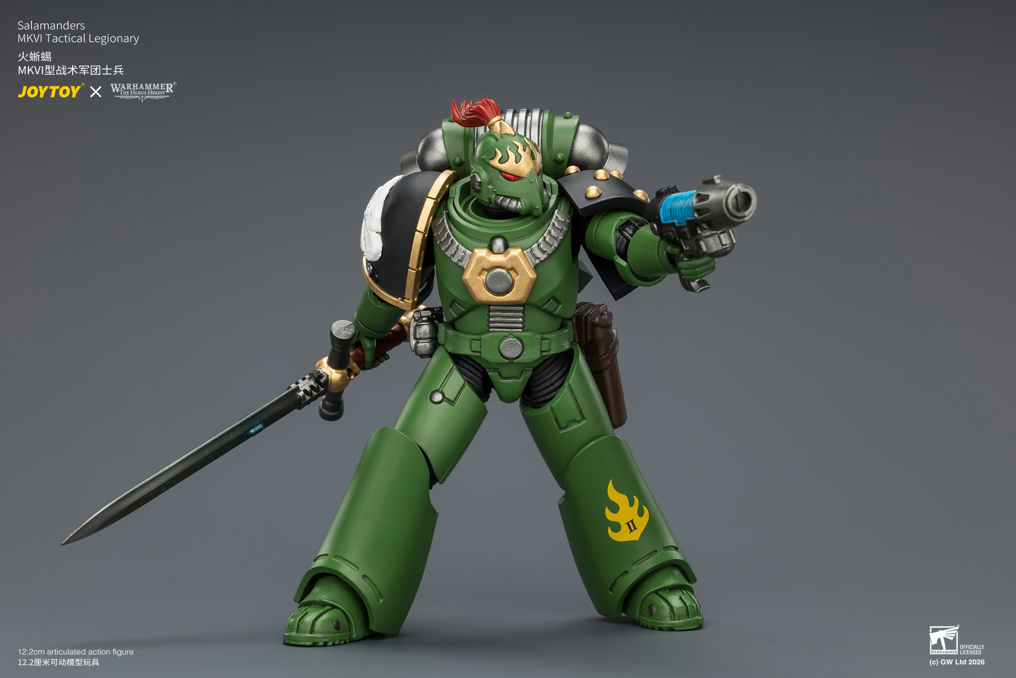 【售罄展示追加請私訊客服@toystationtw】火蜥蜴 MKVI型戰術軍團士兵 X JOYTOY6