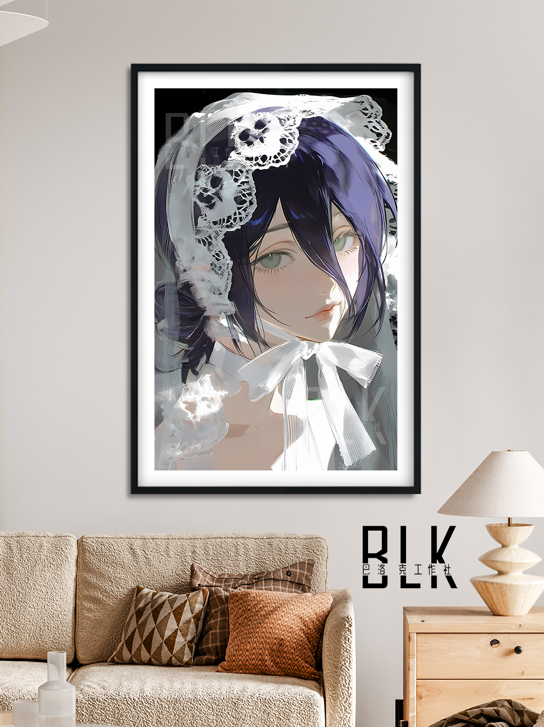【預購】鏈鋸人《花嫁蕾塞》裝飾畫&冰箱貼 X 巴洛克工作室2