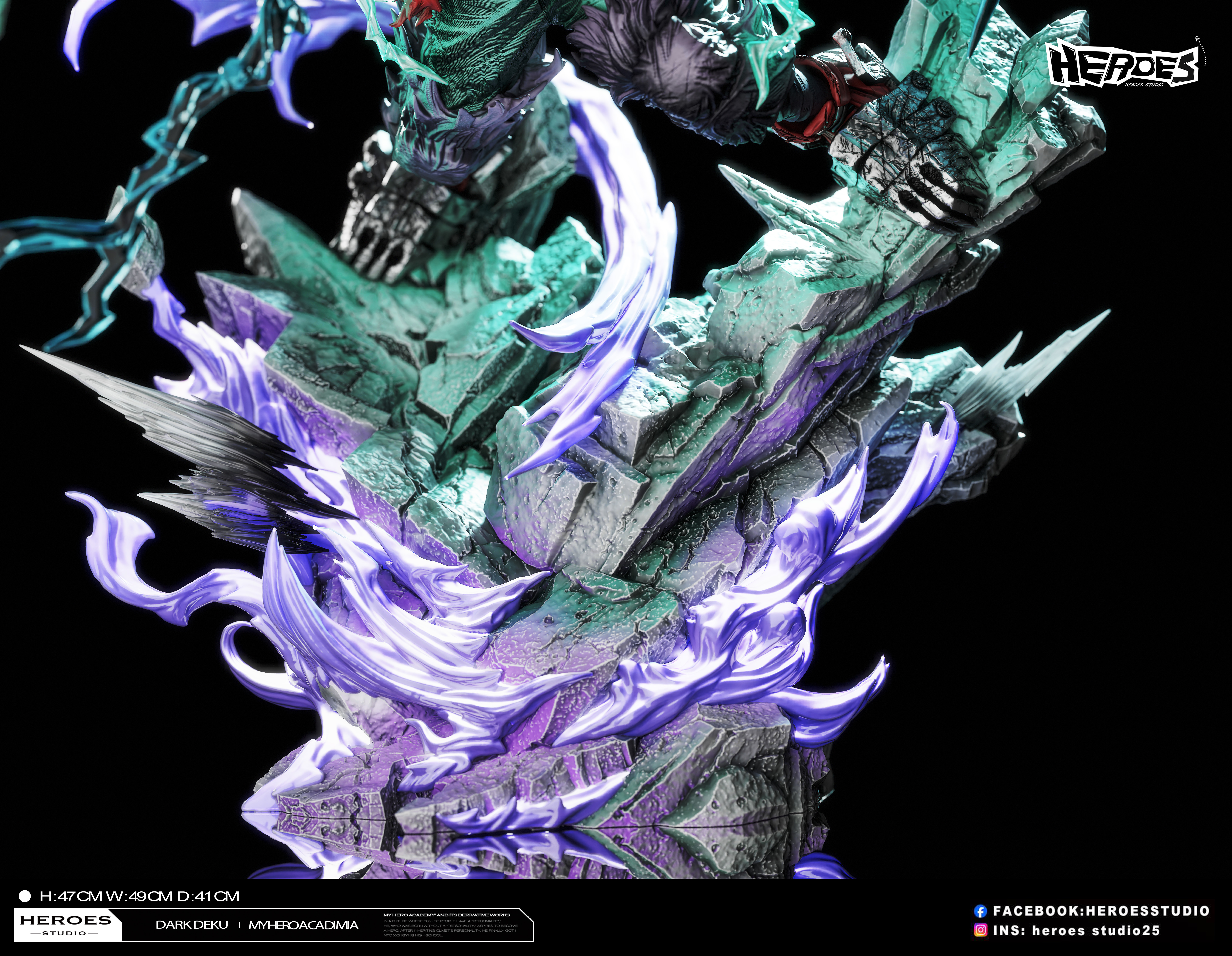 【預購】我的英雄學院 dark deku 2.0 X heroes-Studio10
