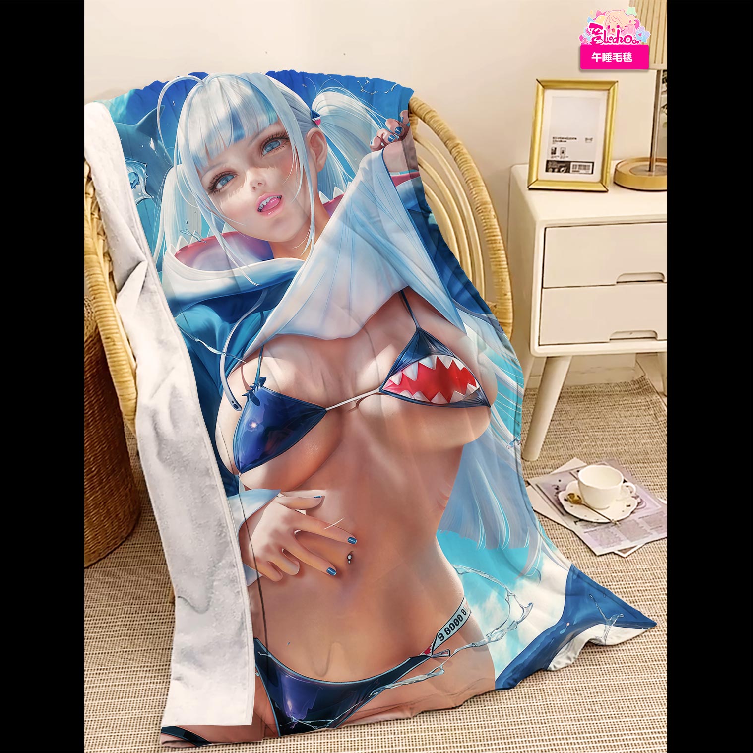 【預購】海風吹吹 古拉 8k主題超清裝飾畫 X 阿喵畫社6