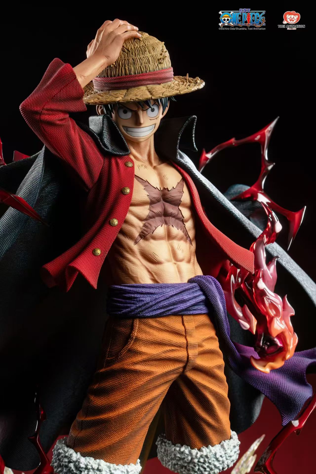 【預購】海賊王 傳奇系列 輕型收藏級雕像-魯夫 X 集美殿堂 正版授權7