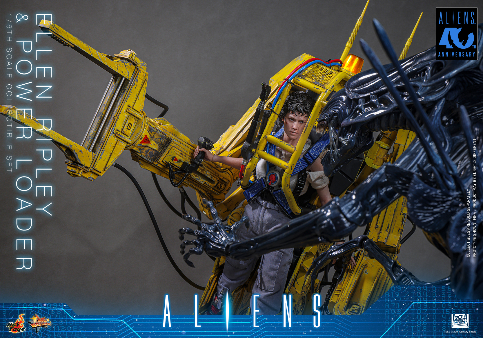 【預購】《異形2》MMS923 艾倫·雷普莉與動力裝載機套裝 X HOTTOYS4