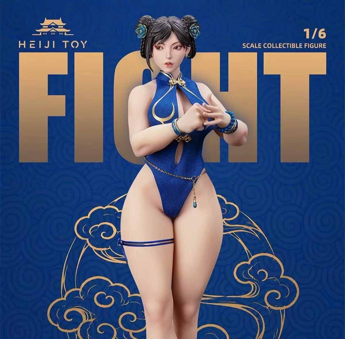【售罄展示追加請私訊客服@toystationtw】女格鬥家 麗 HJ001 X HeiJi Toys1