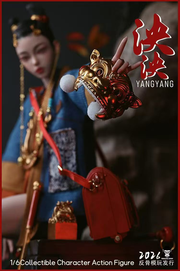 【售罄展示追加請私訊客服@toystationtw】時空少女系列 可動人偶 1/6長公主泱泱 TSG001 X 反骨模玩9