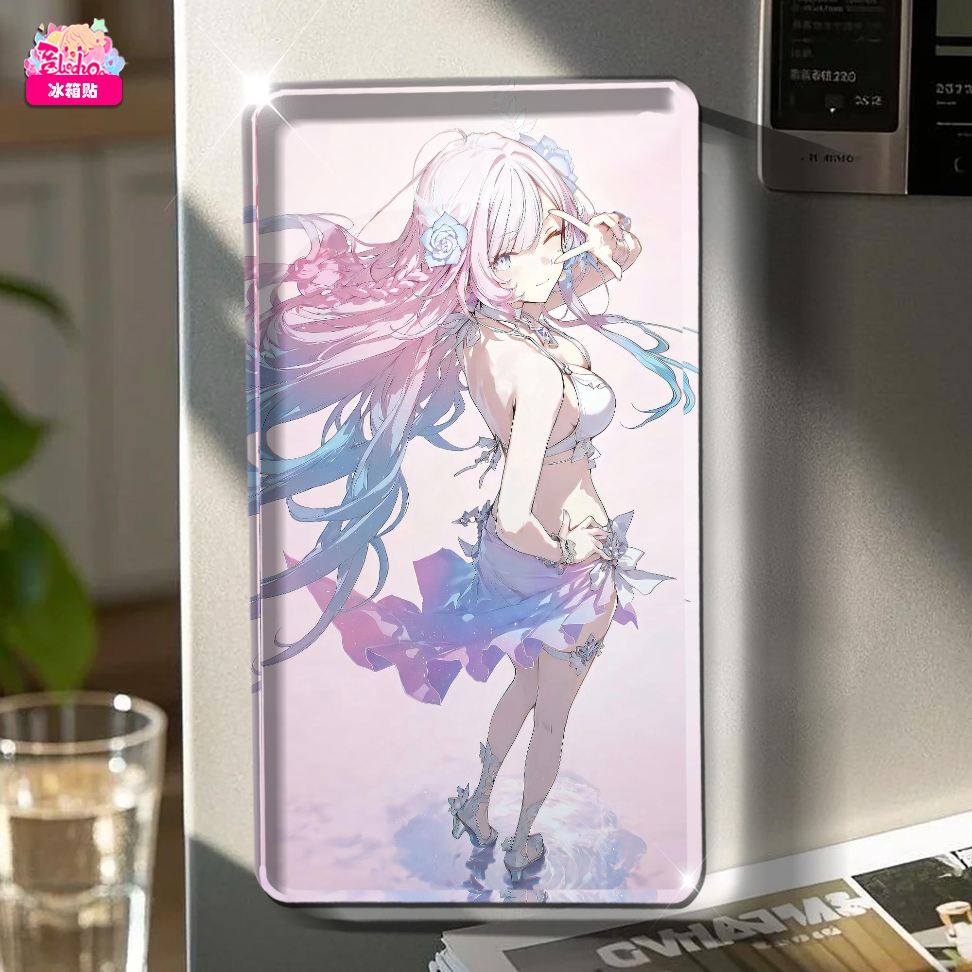 【預購】回眸 比耶愛莉希雅-大豎款 X 阿喵畫社3