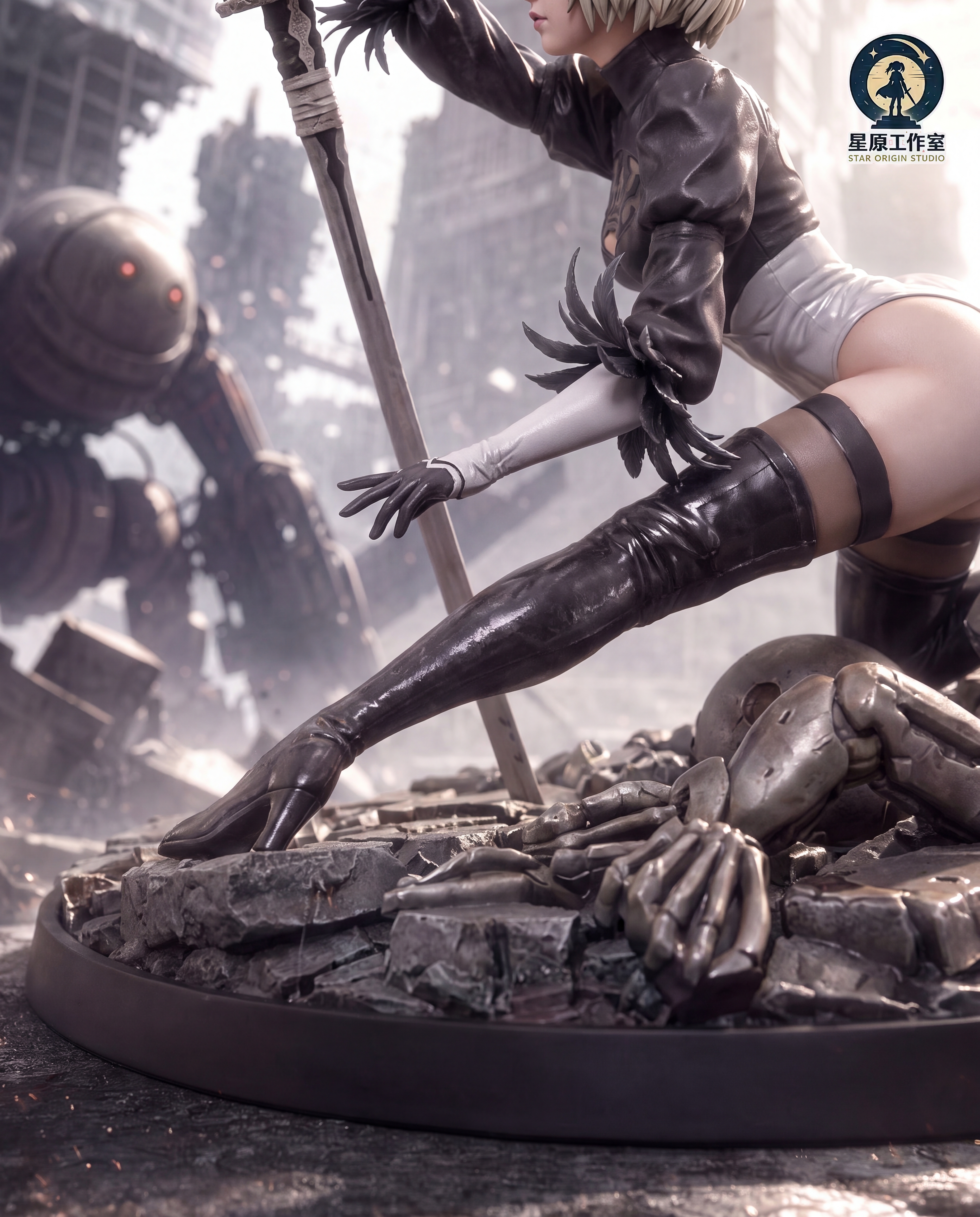 【預購】尼爾自動人形 雙比例《2B:末世戰姬》X 星原工作室8