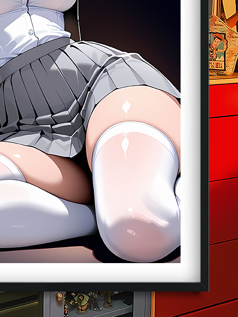【預購】死神《白絲織姬》動漫裝飾畫&冰箱貼 X 巴洛克工作室6