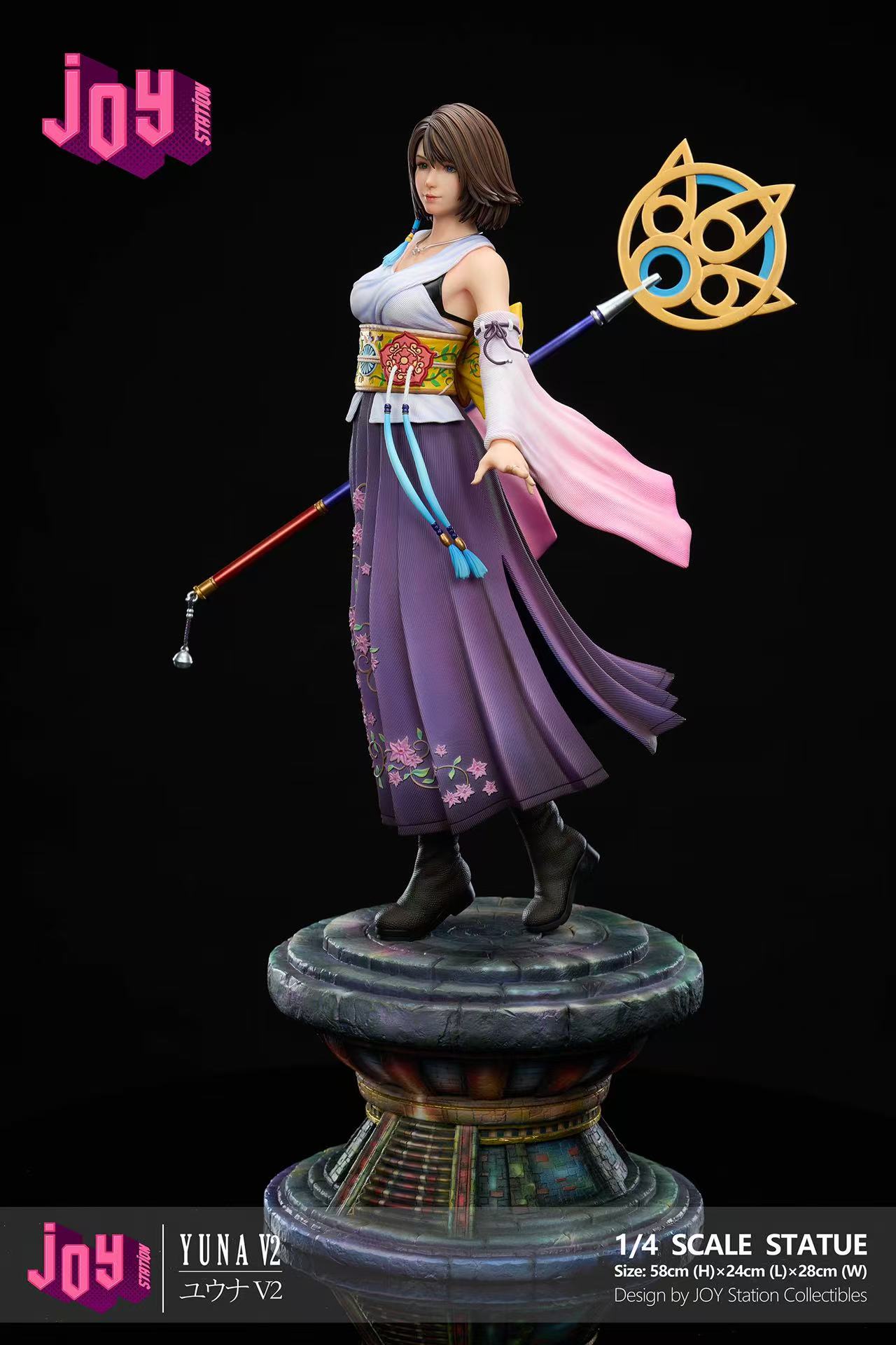 【預購】最终幻想FF10 雙比例 尤娜2.0 X Joy Station6
