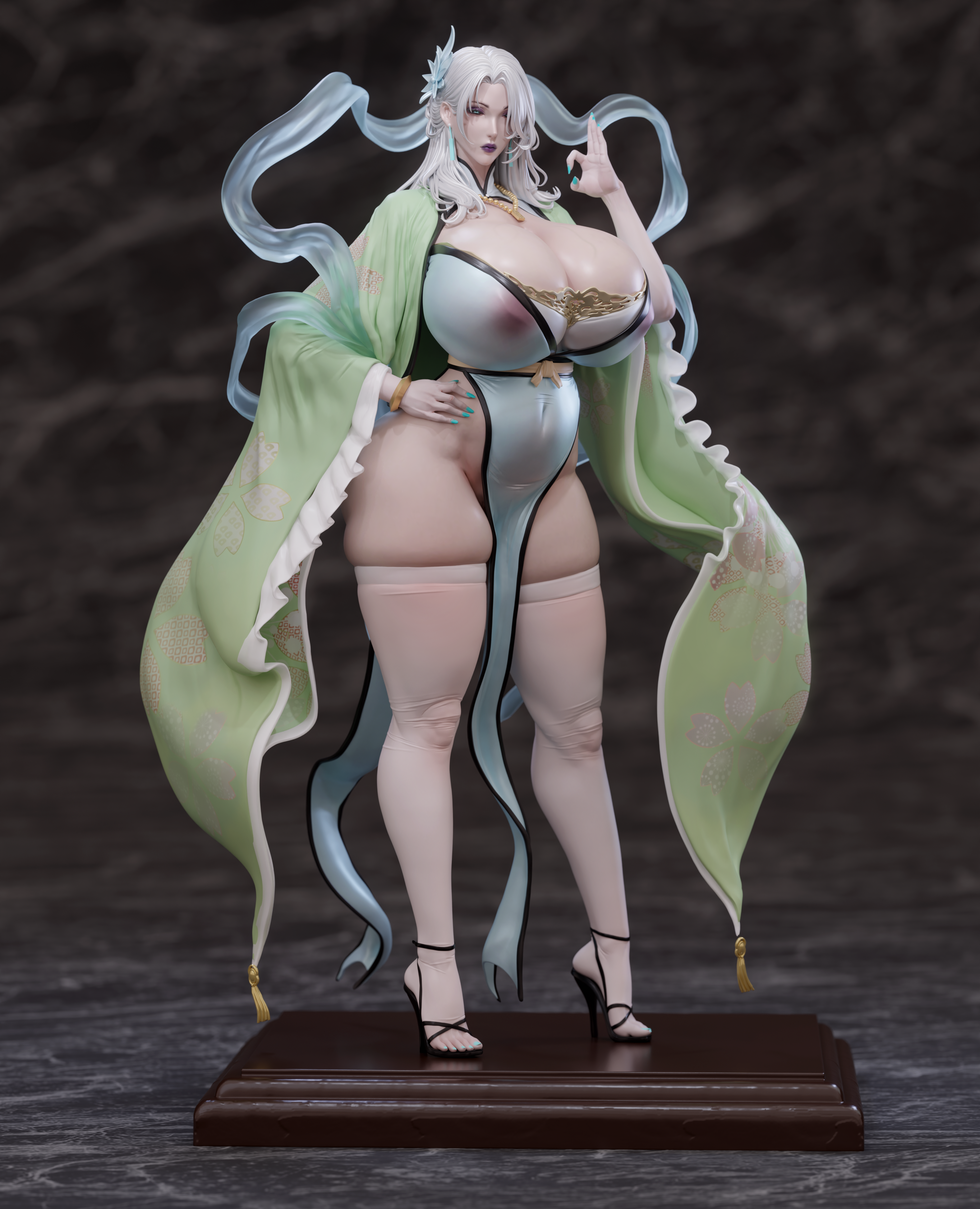 【預購】木竹修仙世界 彩菱聖女雕塑系列-藥王宗 X SODA2