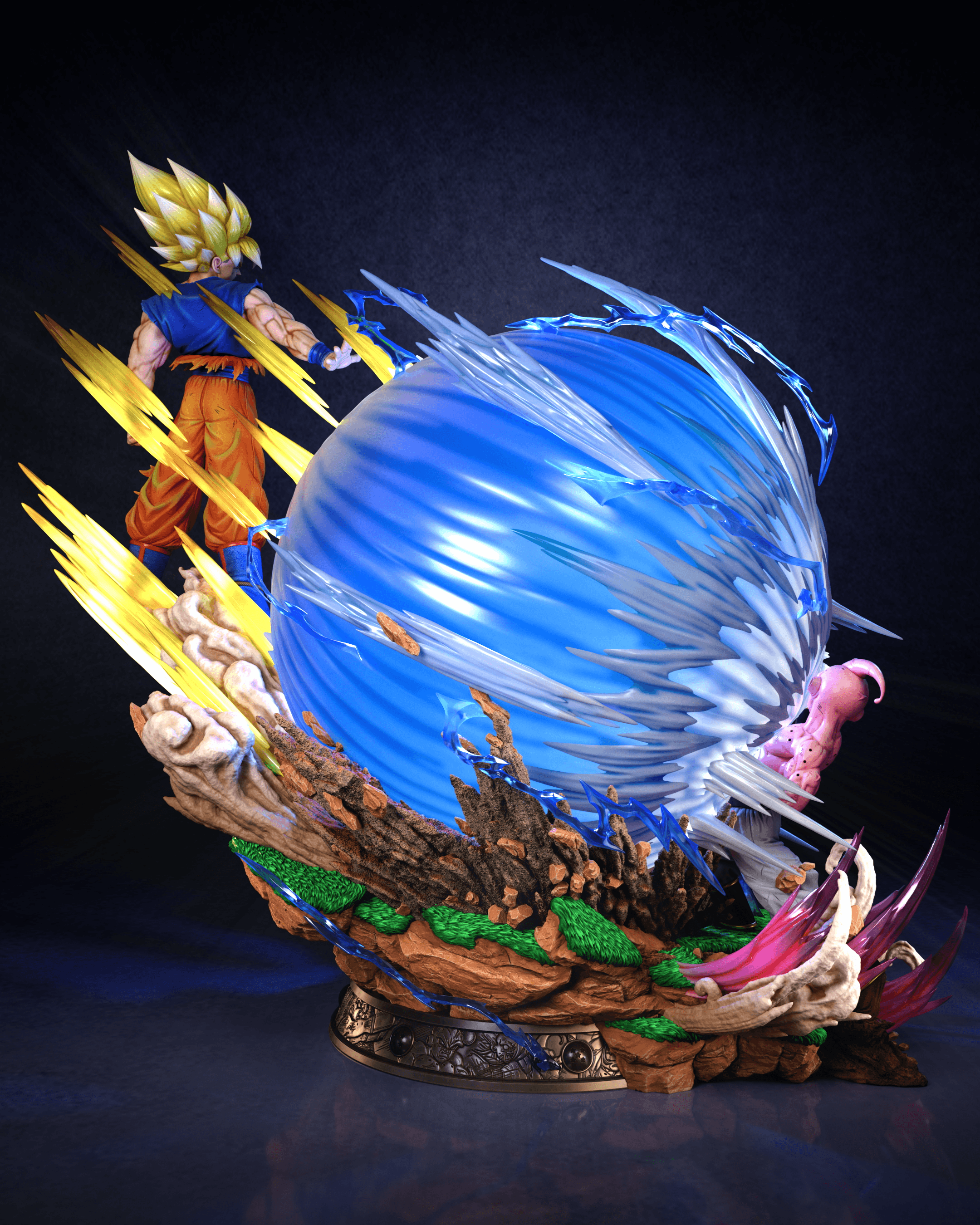 【預購】七龍珠Z 決勝元氣彈 孫悟空vs幼年布歐 X KD Collectibles6