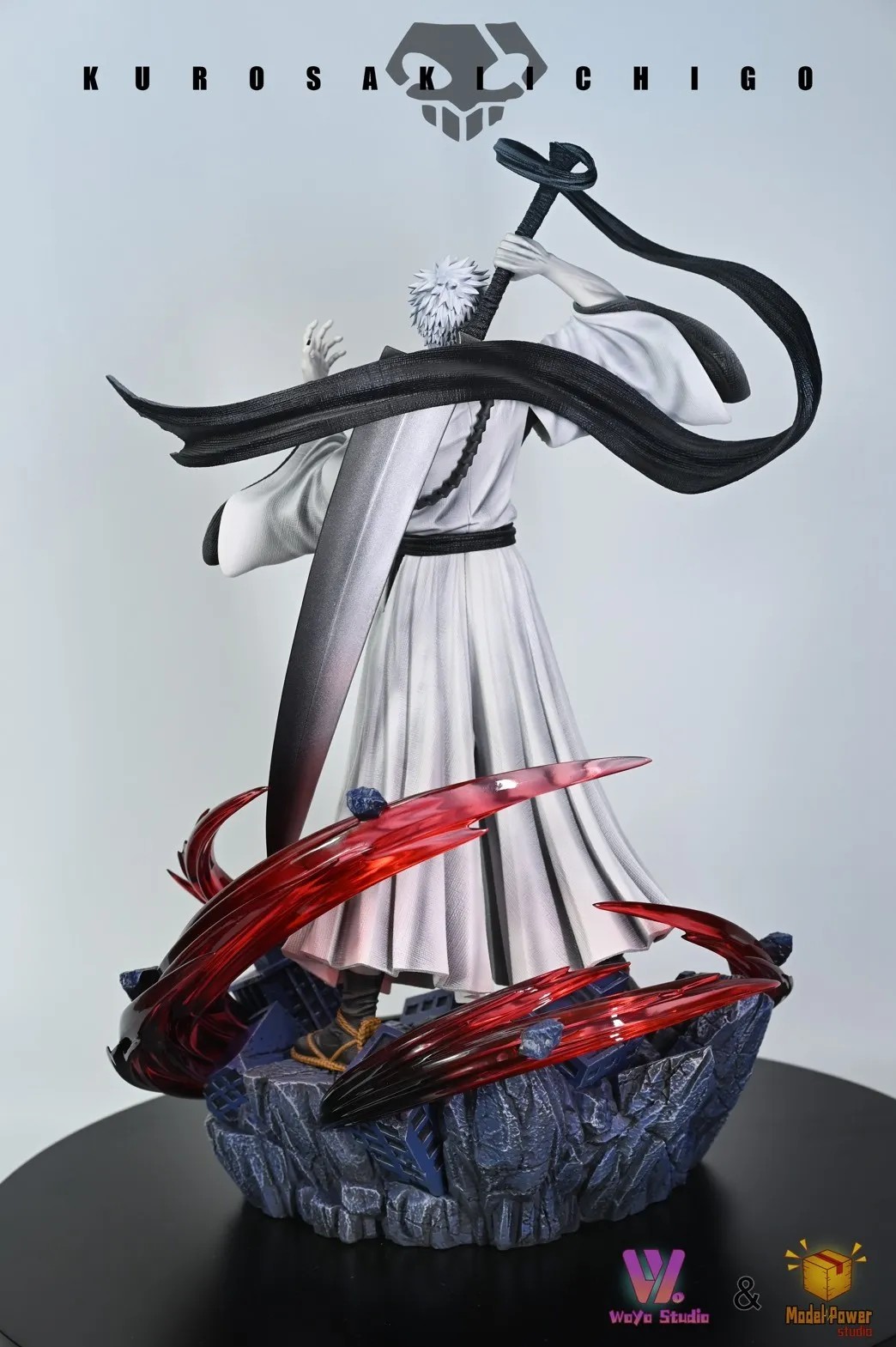 【售罄展示追加請私訊客服@toystationtw】死神 黑白一護-王見王 X WoYo+Model Power12
