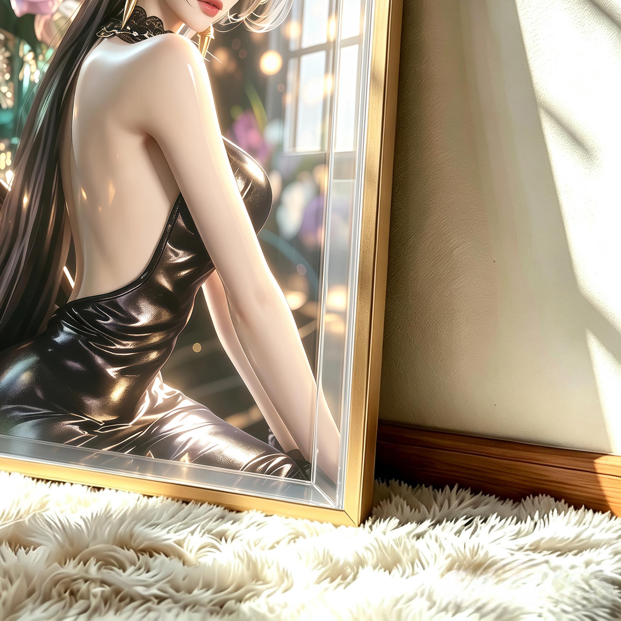 【預購】海賊王 絕色天香 魅影女帝-漢考克 裝飾畫 X 阿喵畫社3