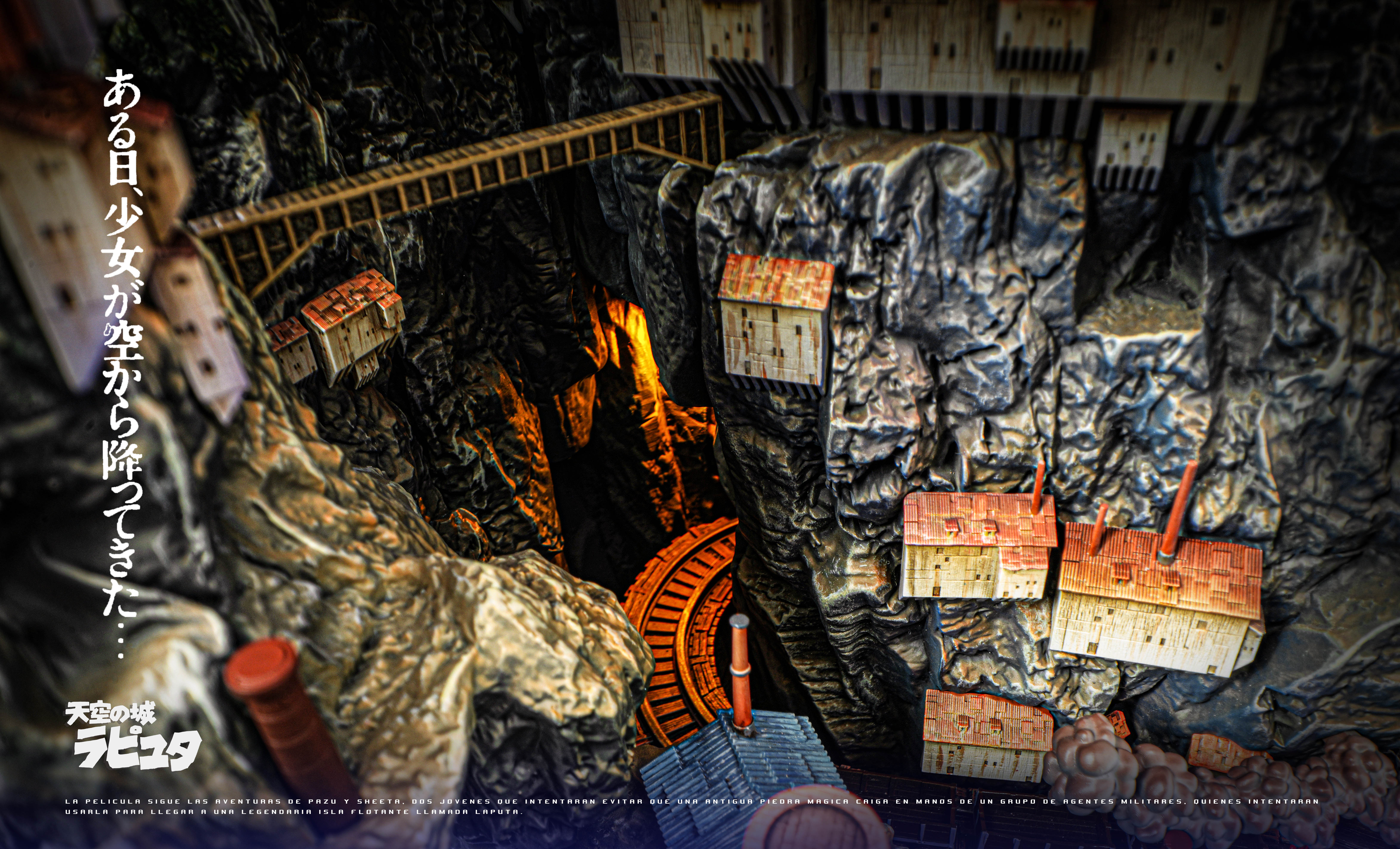 【預購】宮崎駿 收藏級雕像第四彈-天空之城 X 白鹿+黑蟻工作室12