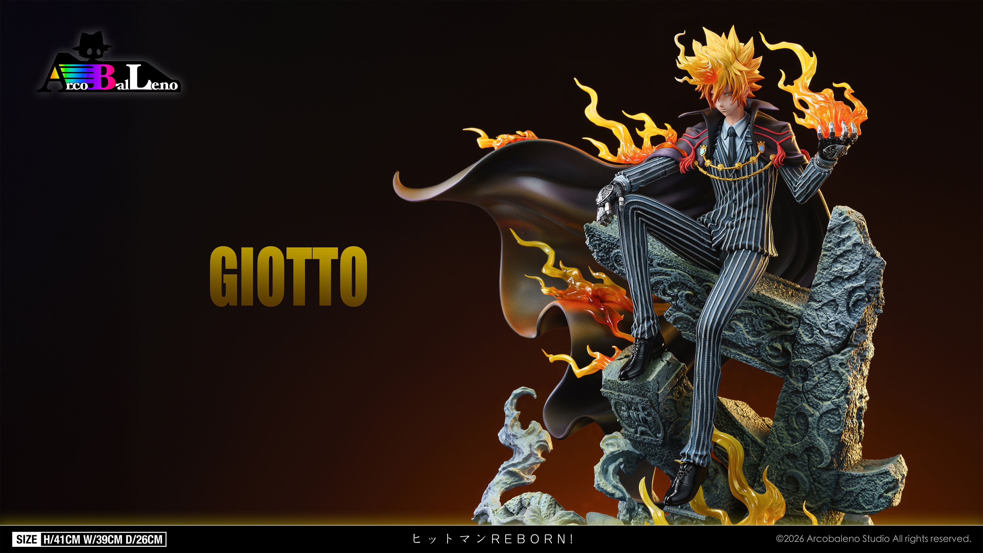【現貨秒發】家庭教師 Ozora系列第一彈 Giotto X Arcobaleno-Studio2