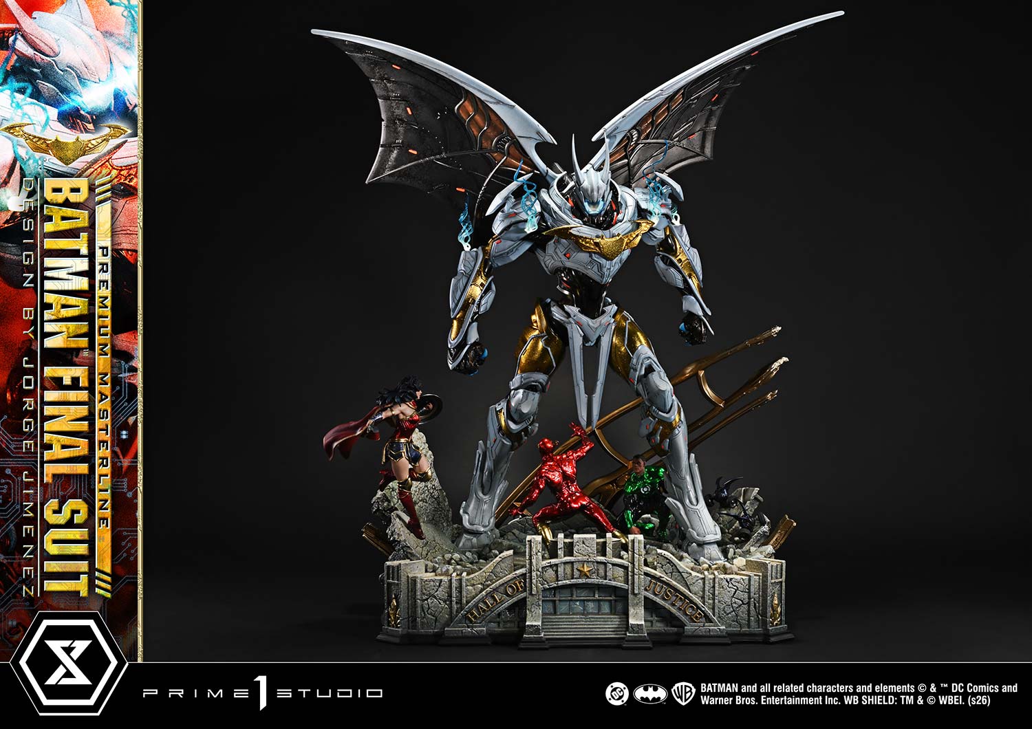 【預購】正義聯盟(漫畫版)蝙蝠俠終極戰甲 X Prime 1 Statue19