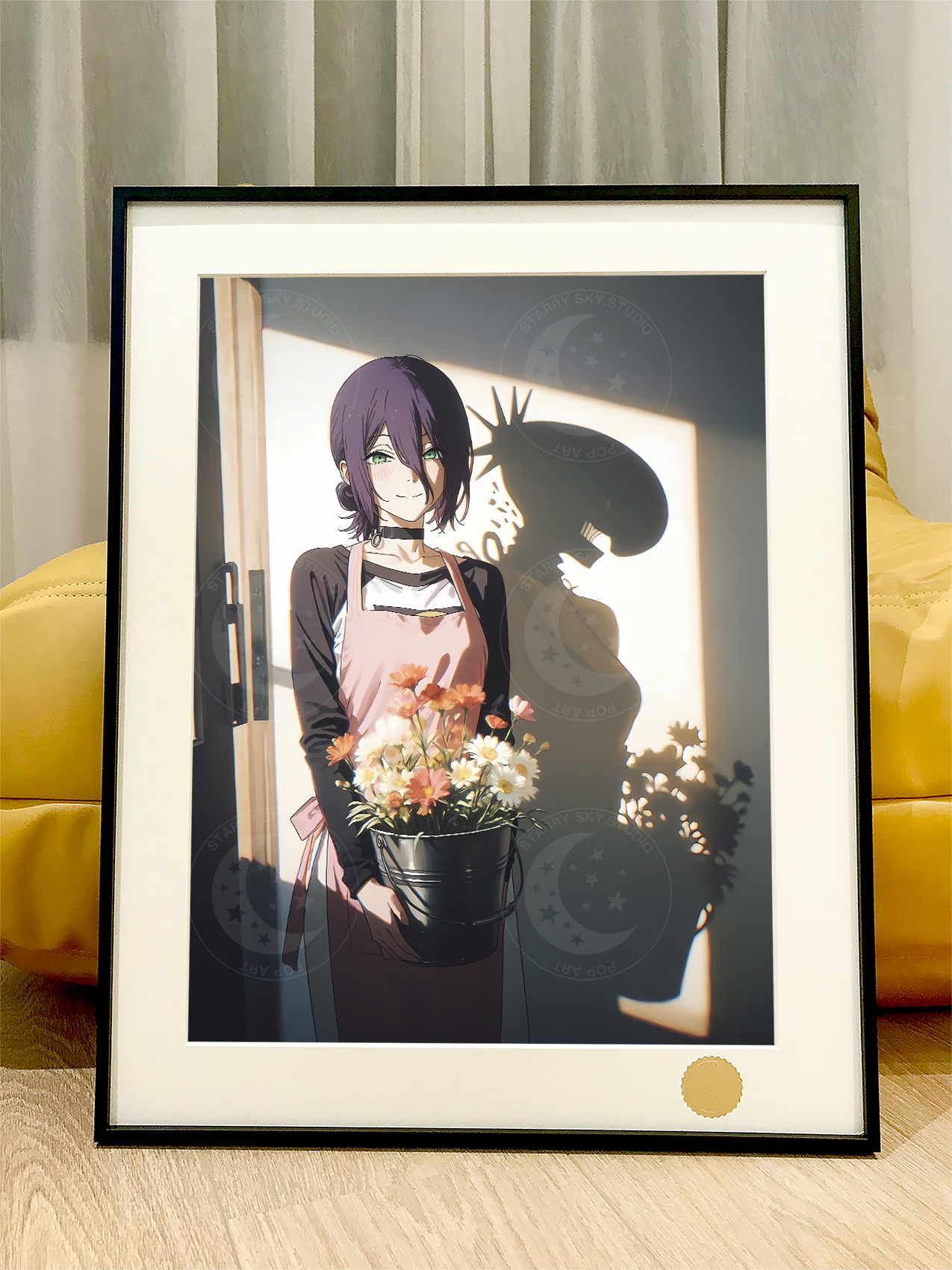 【預購】鏈鋸人《捧花蕾塞》動漫裝飾畫 X 星空工作室3