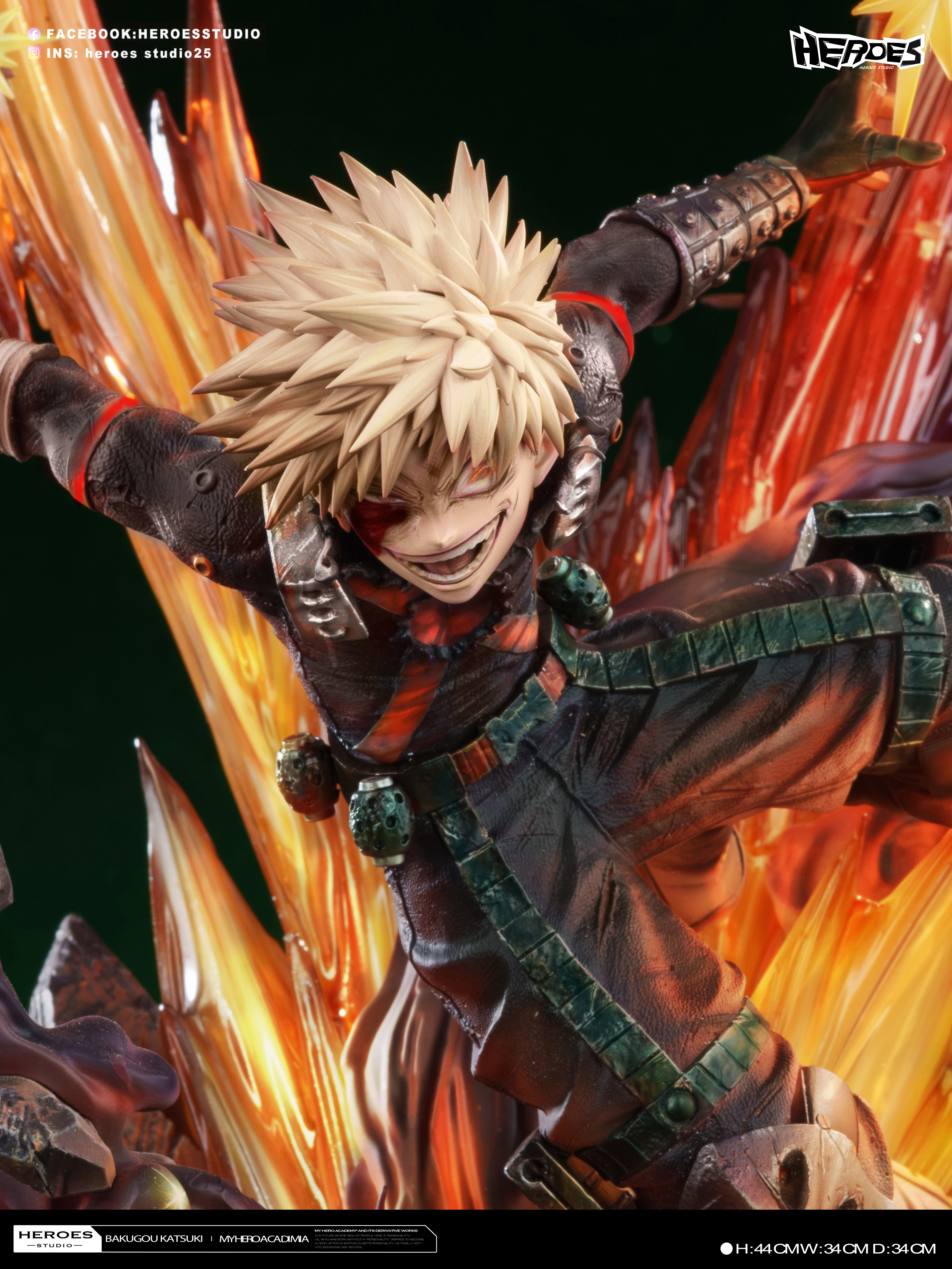 【預購】我的英雄學院 bakugo爆豪勝己 X Heroes-Studio4