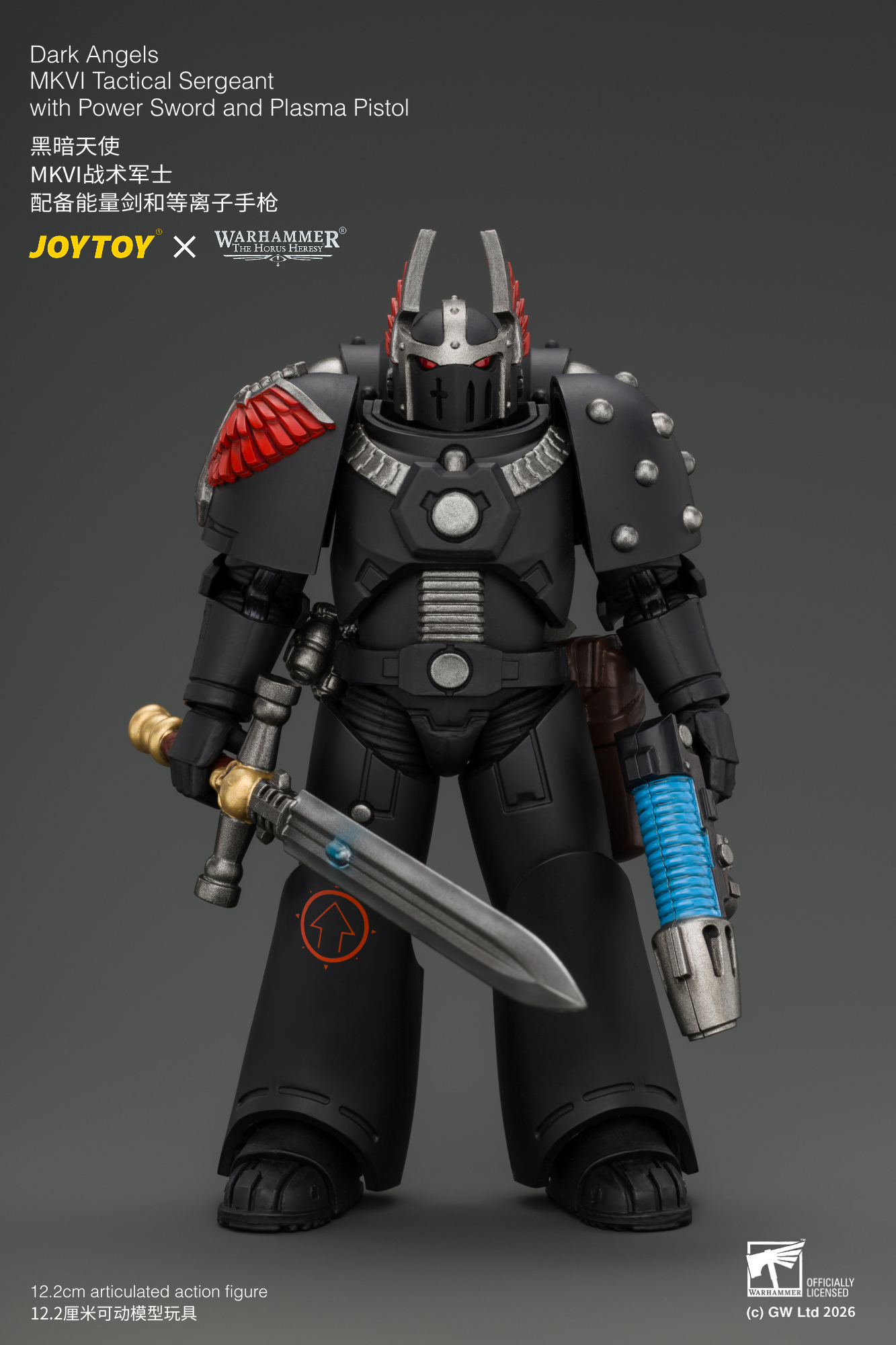 【售罄展示追加請私訊客服@toystationtw】黑暗天使 MKVI戰術軍士 JT05138 X JOYTOY3