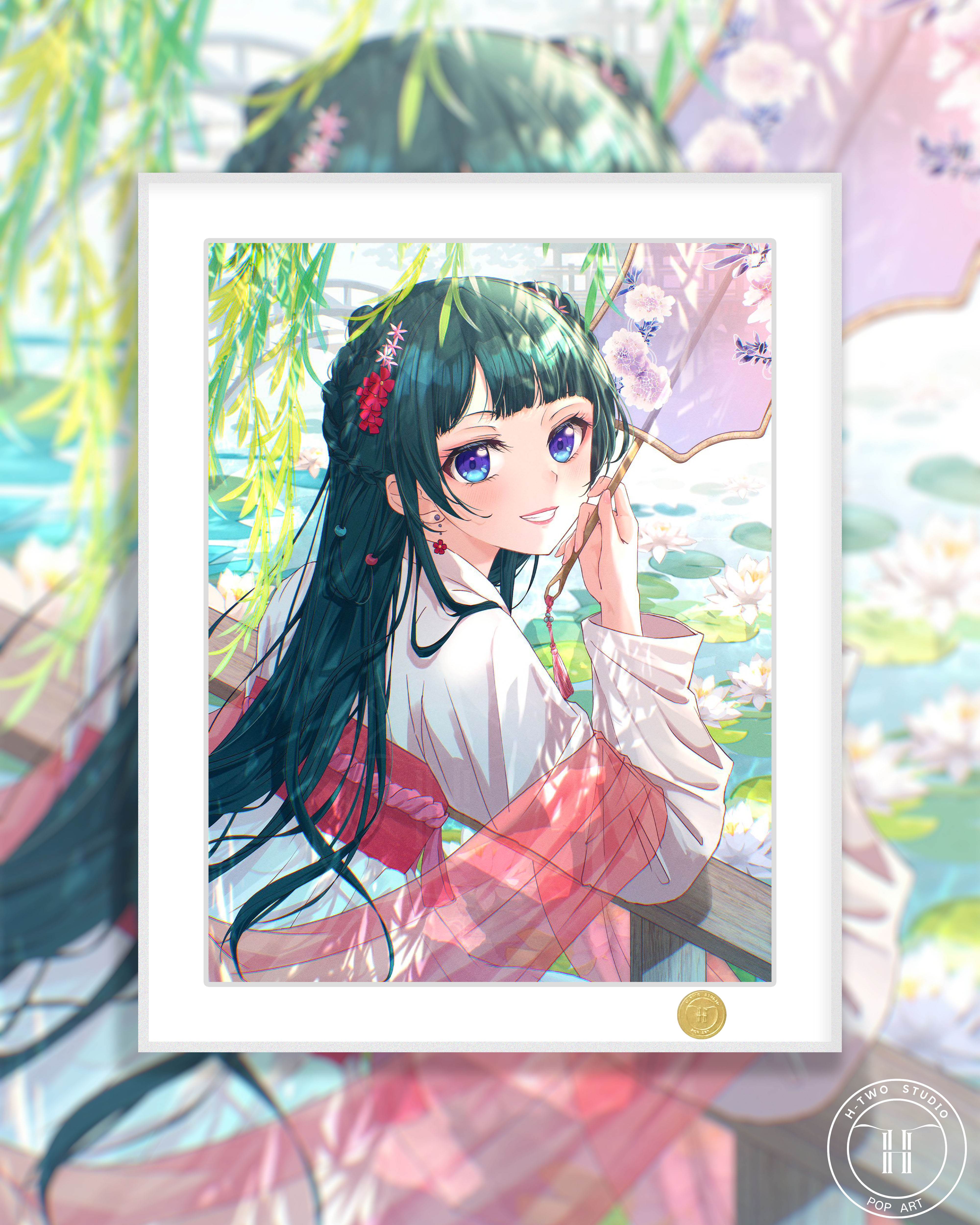 【預購】藥屋少女《貓貓》動漫二次元裝飾畫 X H2工作室2