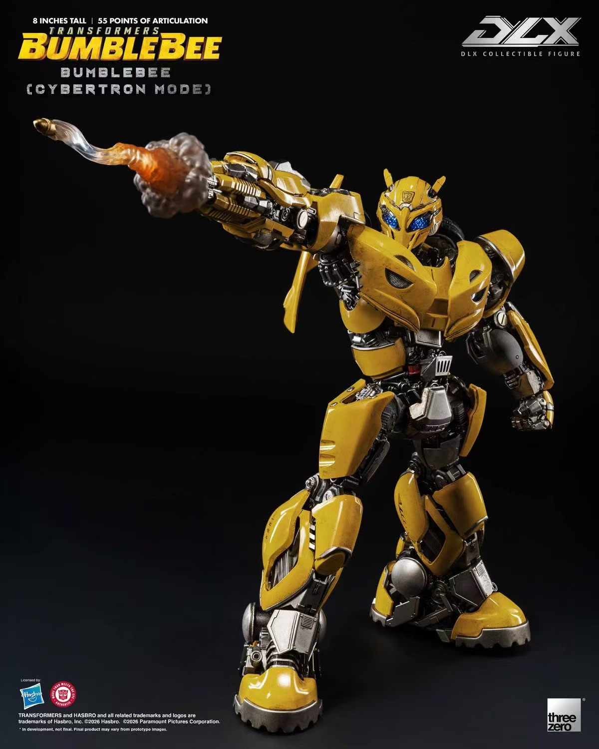 【預購】變形金剛 塞伯坦模式 DLX大黃蜂3Z10490W0 X Threezero10